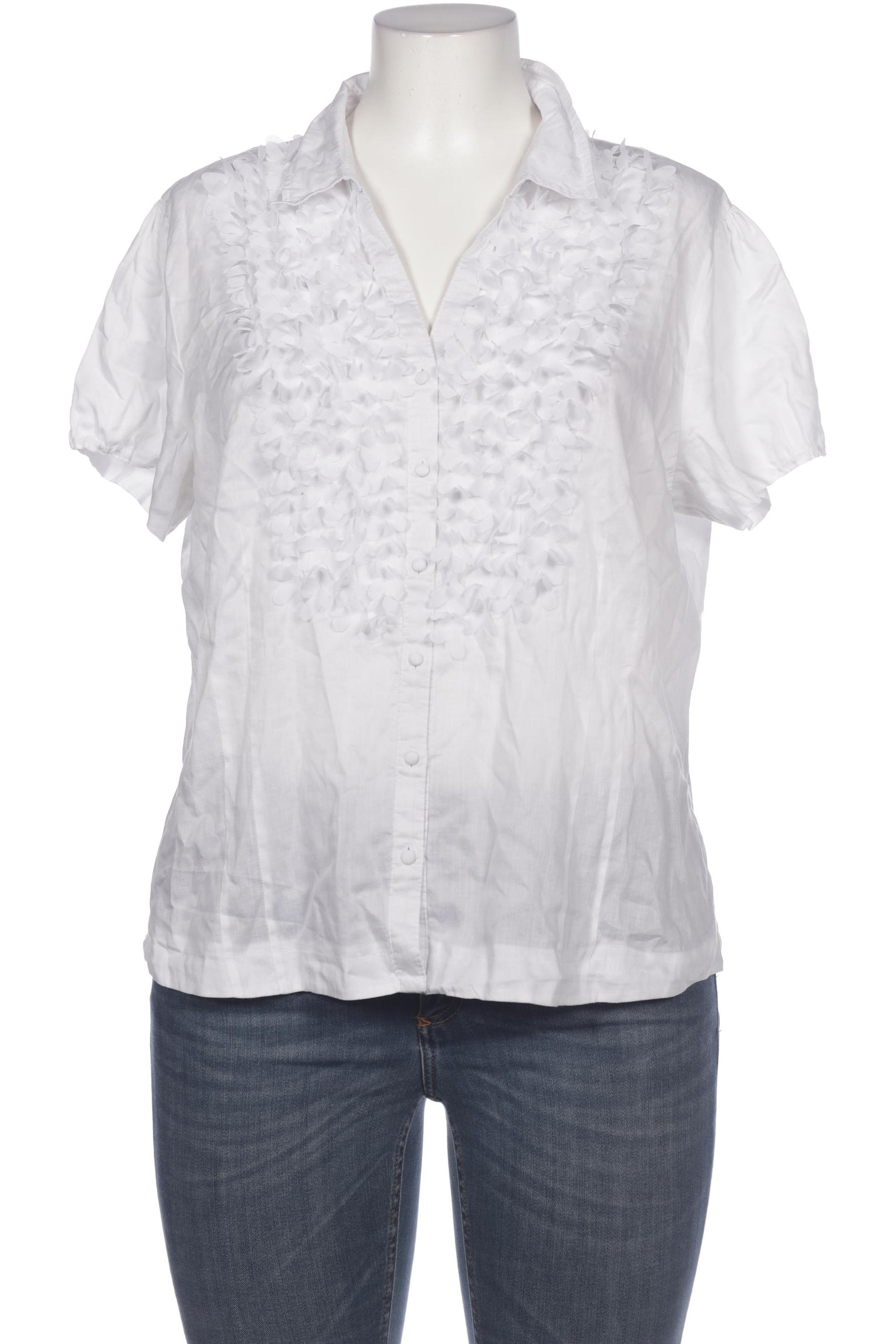 

Gerry Weber Damen Bluse, weiß, Gr. 48