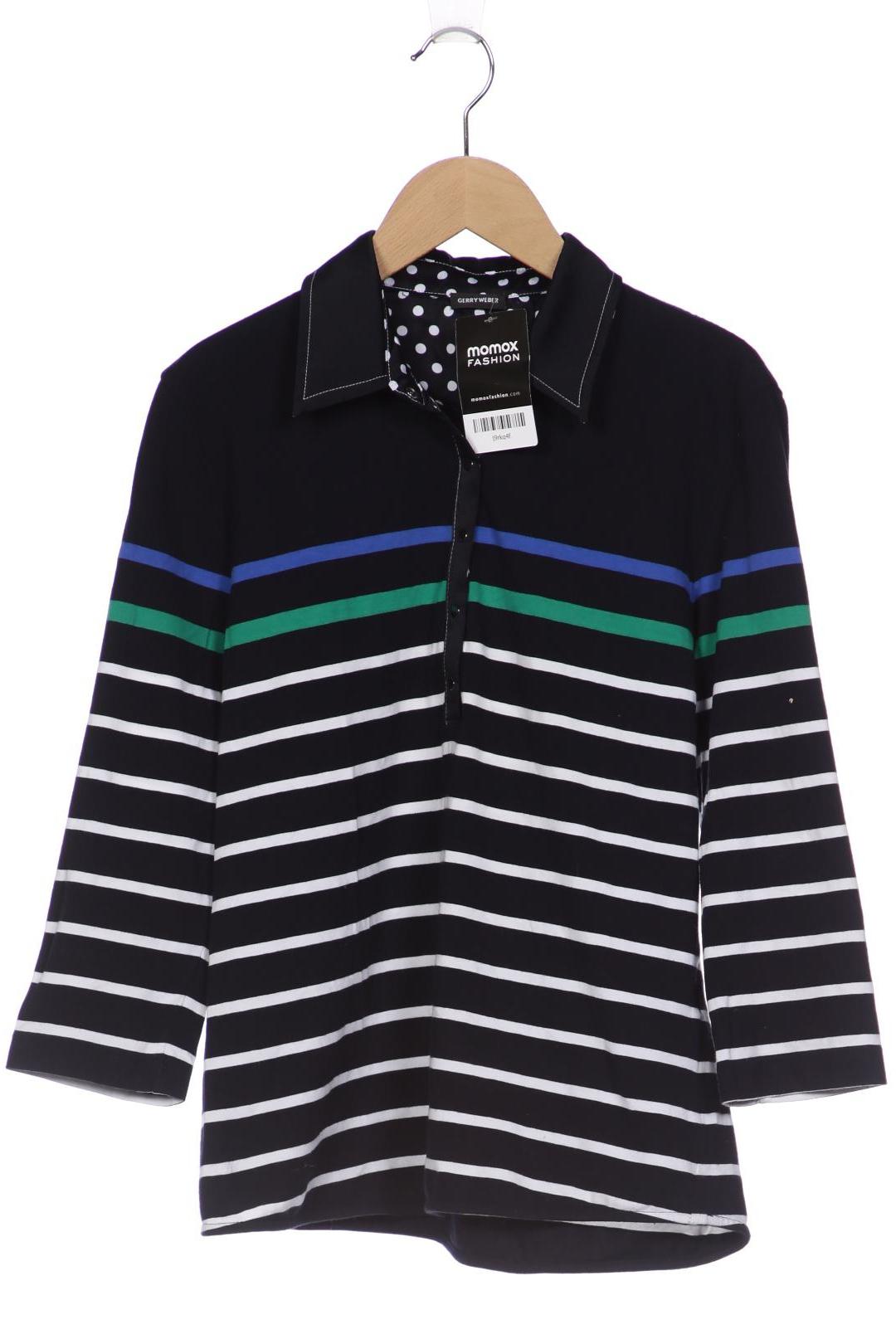 

Gerry Weber Damen Poloshirt, schwarz, Gr. 42