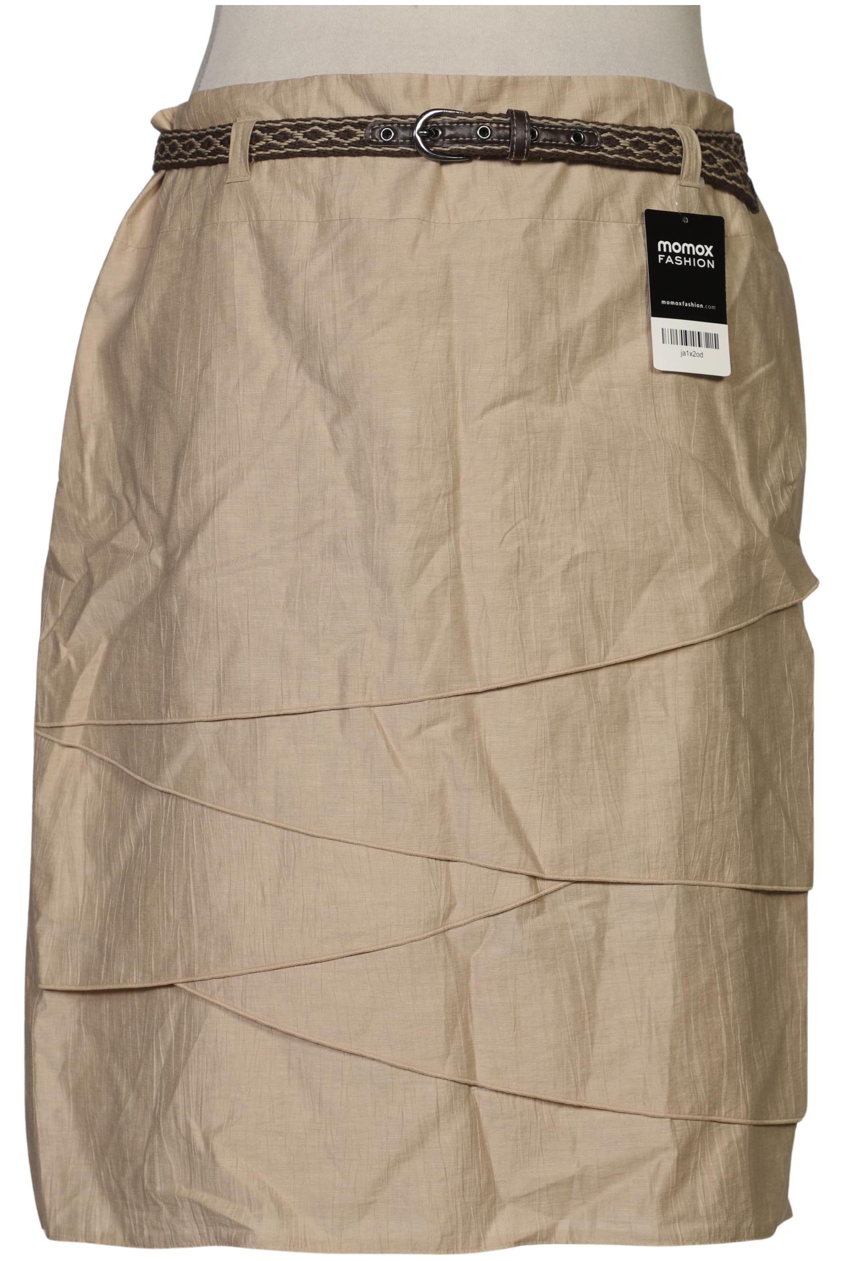 

Gerry Weber Damen Rock, beige, Gr. 44