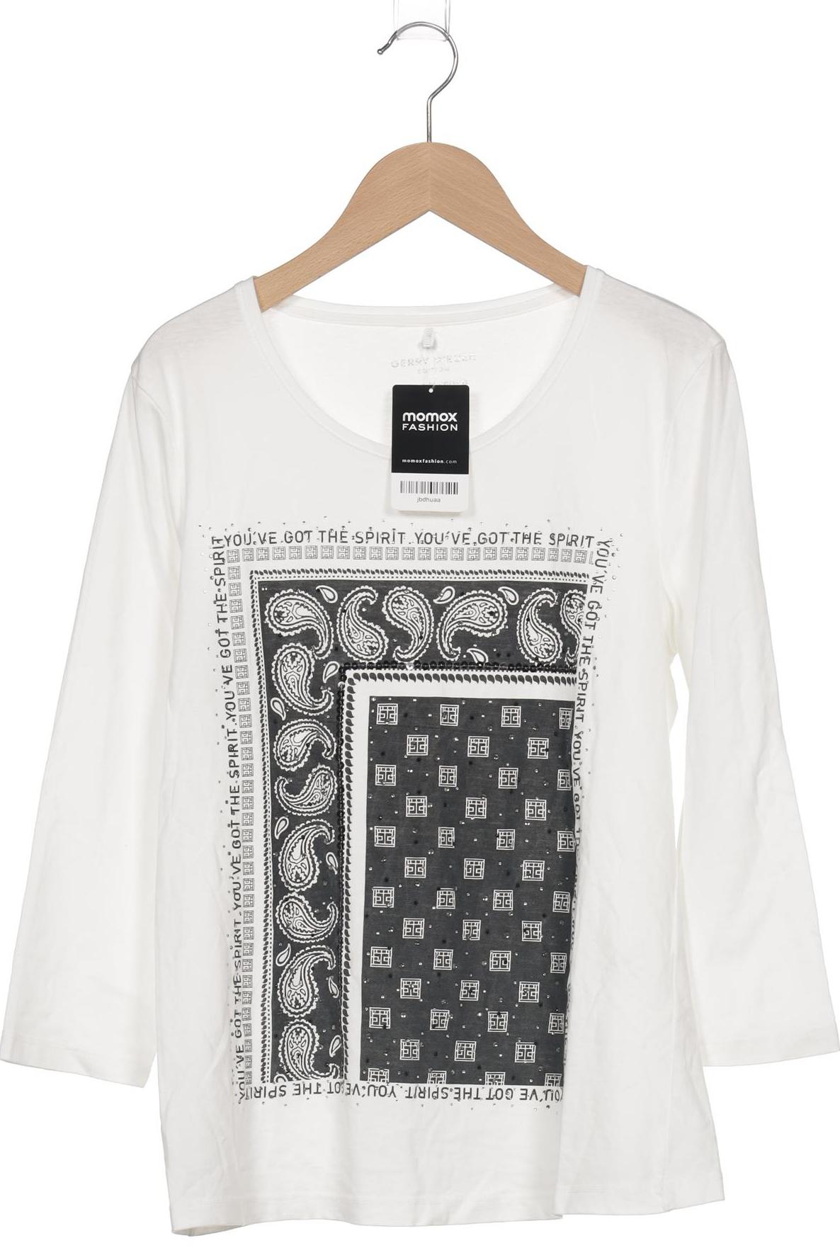 

Gerry Weber Damen T-Shirt, weiß, Gr. 38