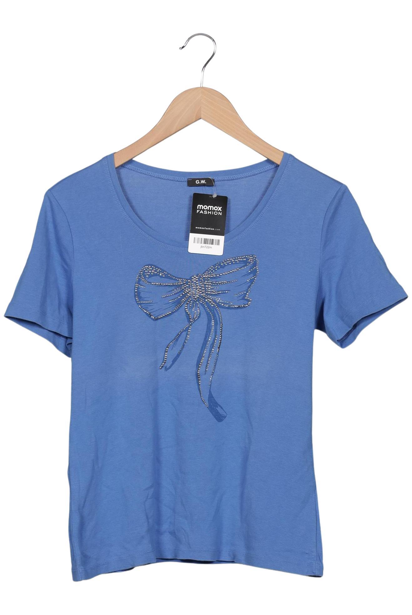 

Gerry Weber Damen T-Shirt, blau, Gr. 38