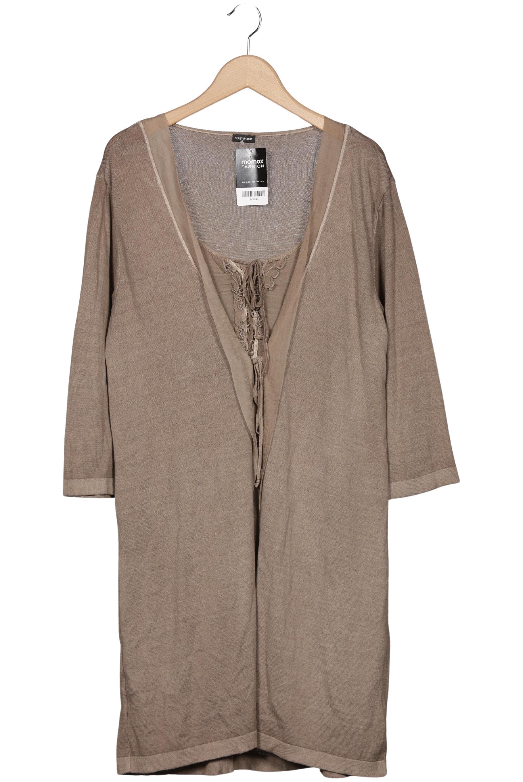 

Gerry Weber Damen Strickjacke, beige, Gr. 42