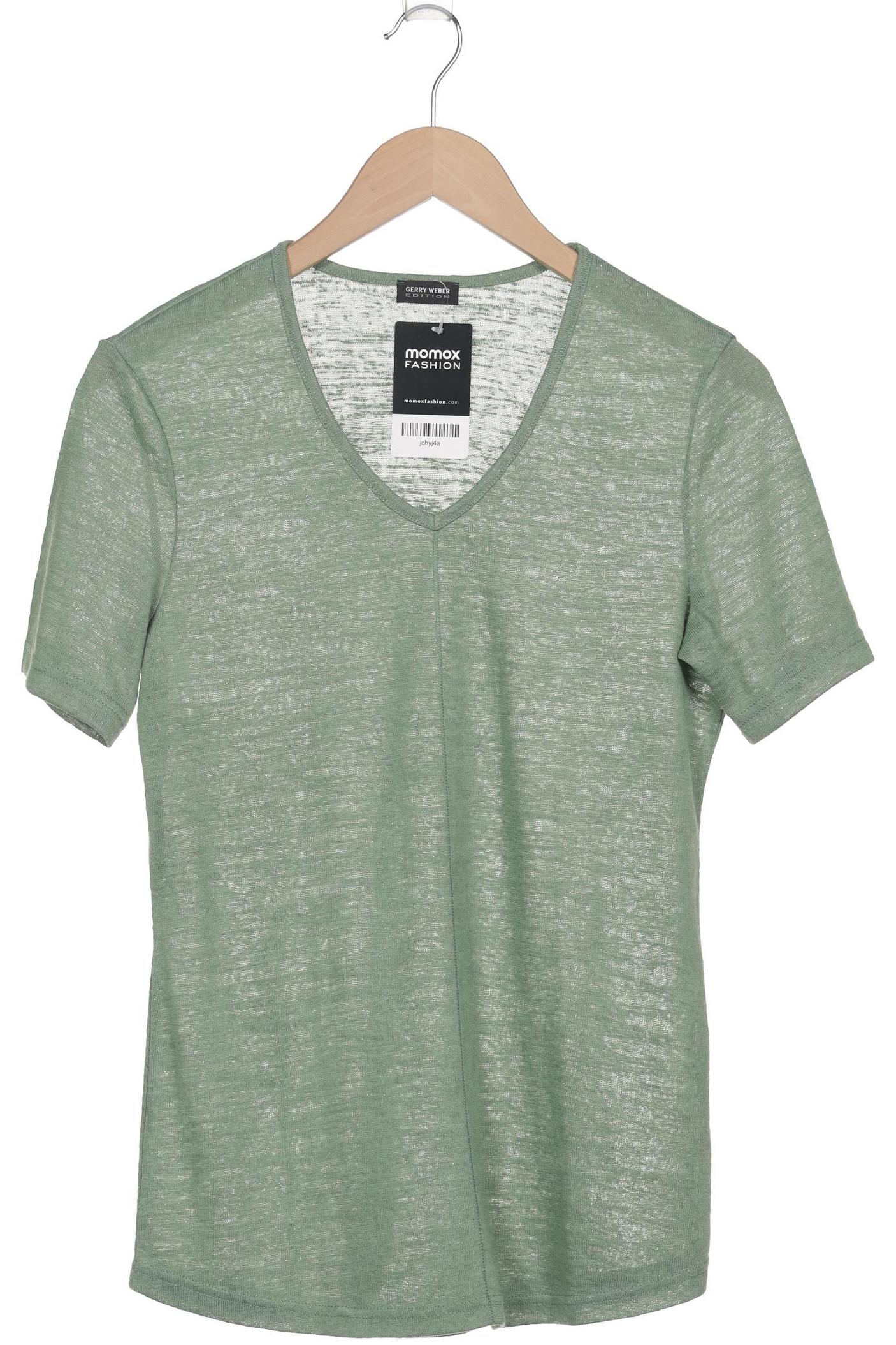 

Gerry Weber Damen T-Shirt, grün, Gr. 38
