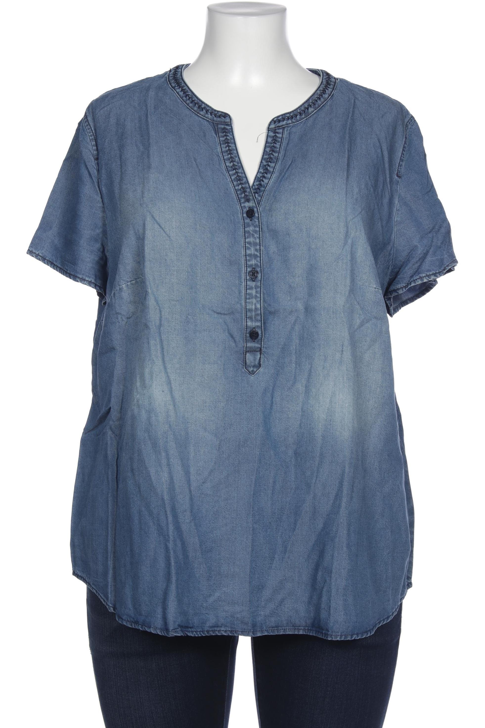 

Gerry Weber Damen Bluse, blau, Gr. 48