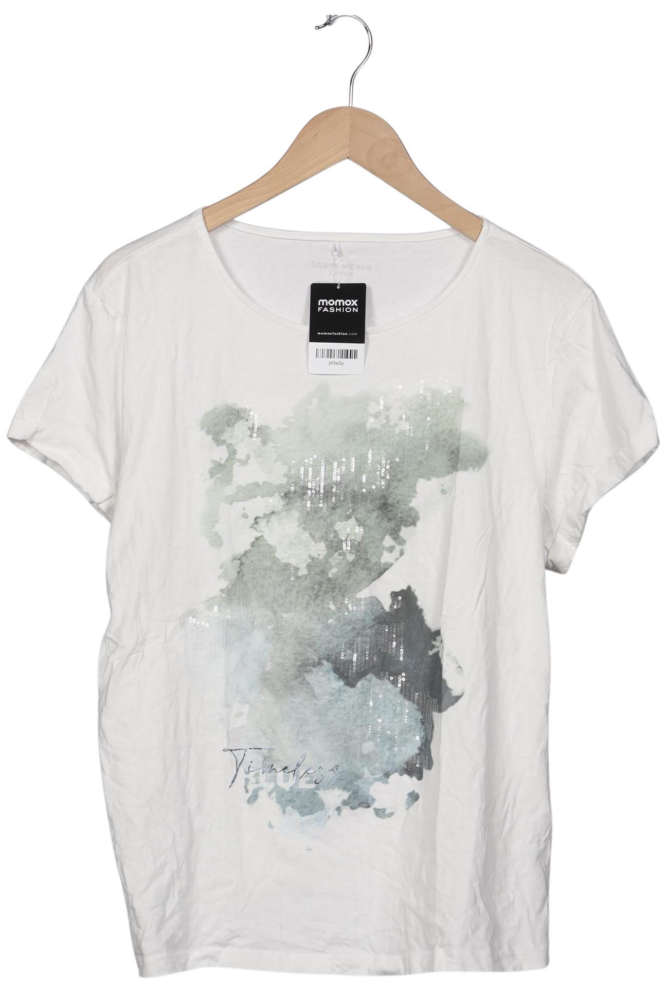

Gerry Weber Damen T-Shirt, weiß, Gr. 42