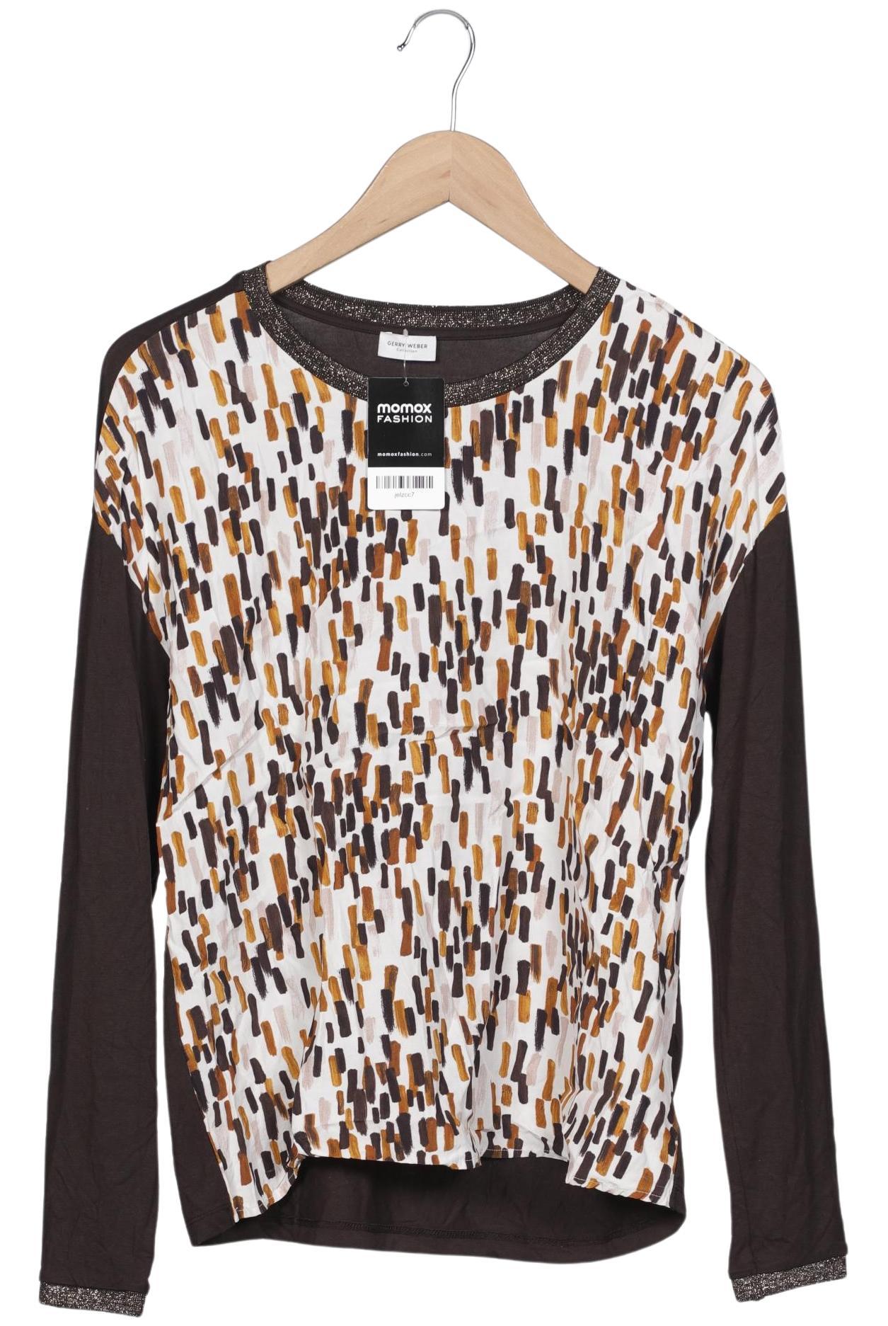 

Gerry Weber Damen Langarmshirt, braun, Gr. 40