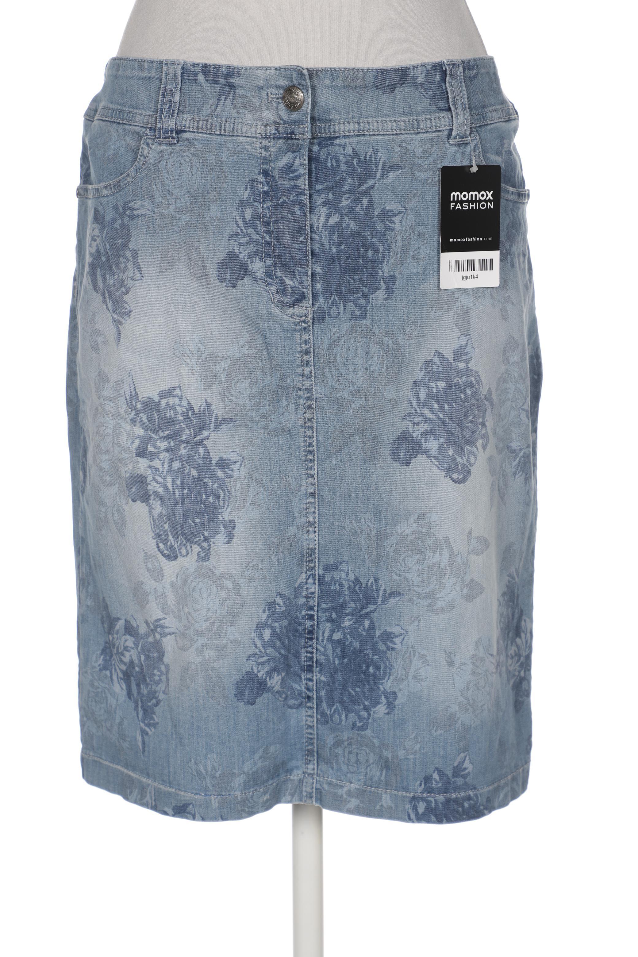 

Gerry Weber Damen Rock, blau, Gr. 40