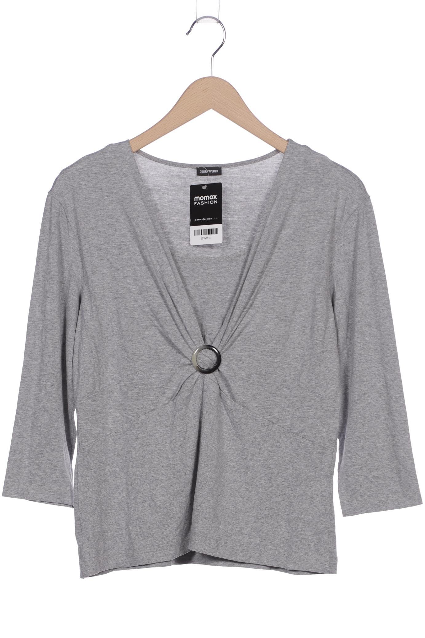 

Gerry Weber Damen Langarmshirt, grau, Gr. 40