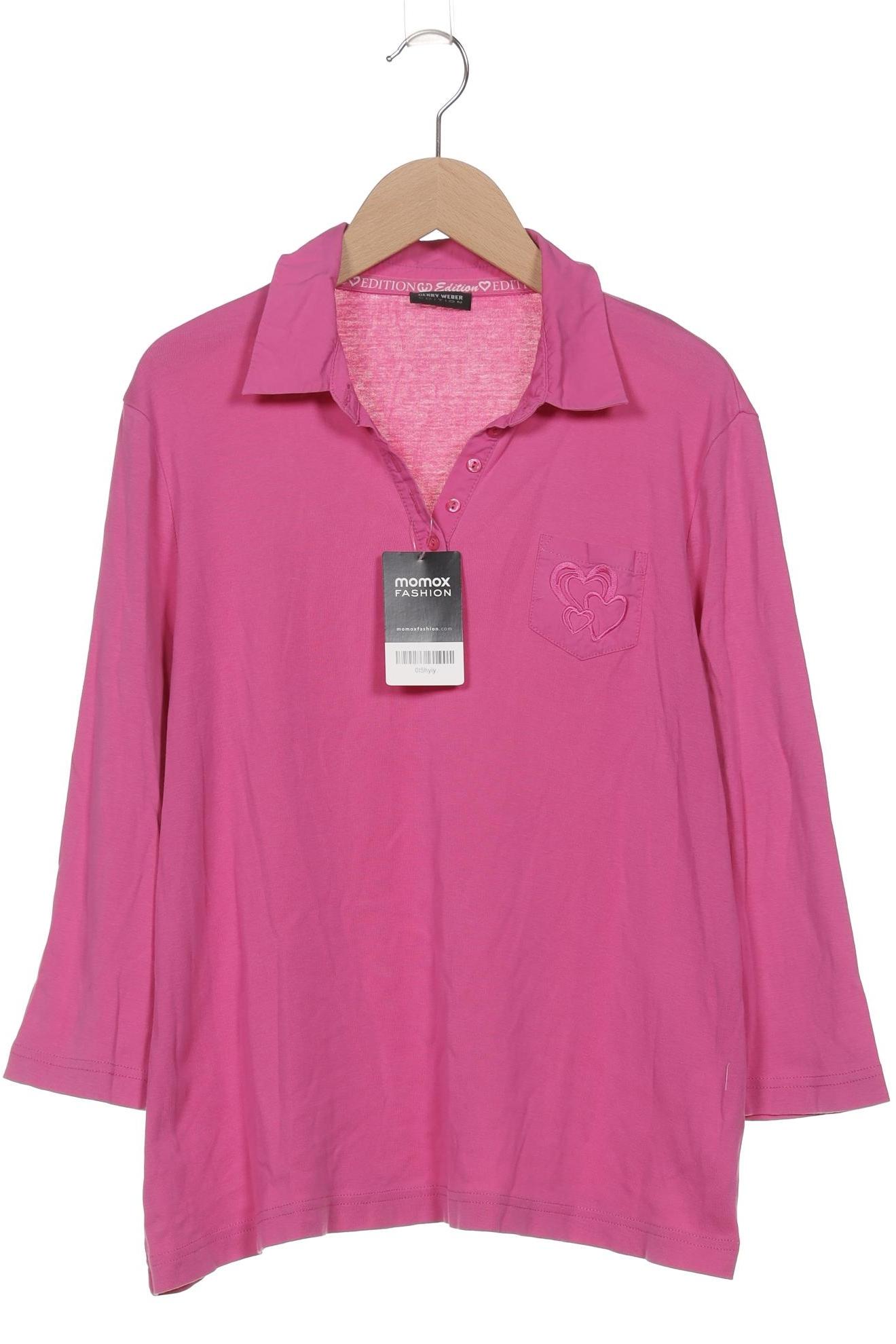 

Gerry Weber Damen Langarmshirt, pink, Gr. 44