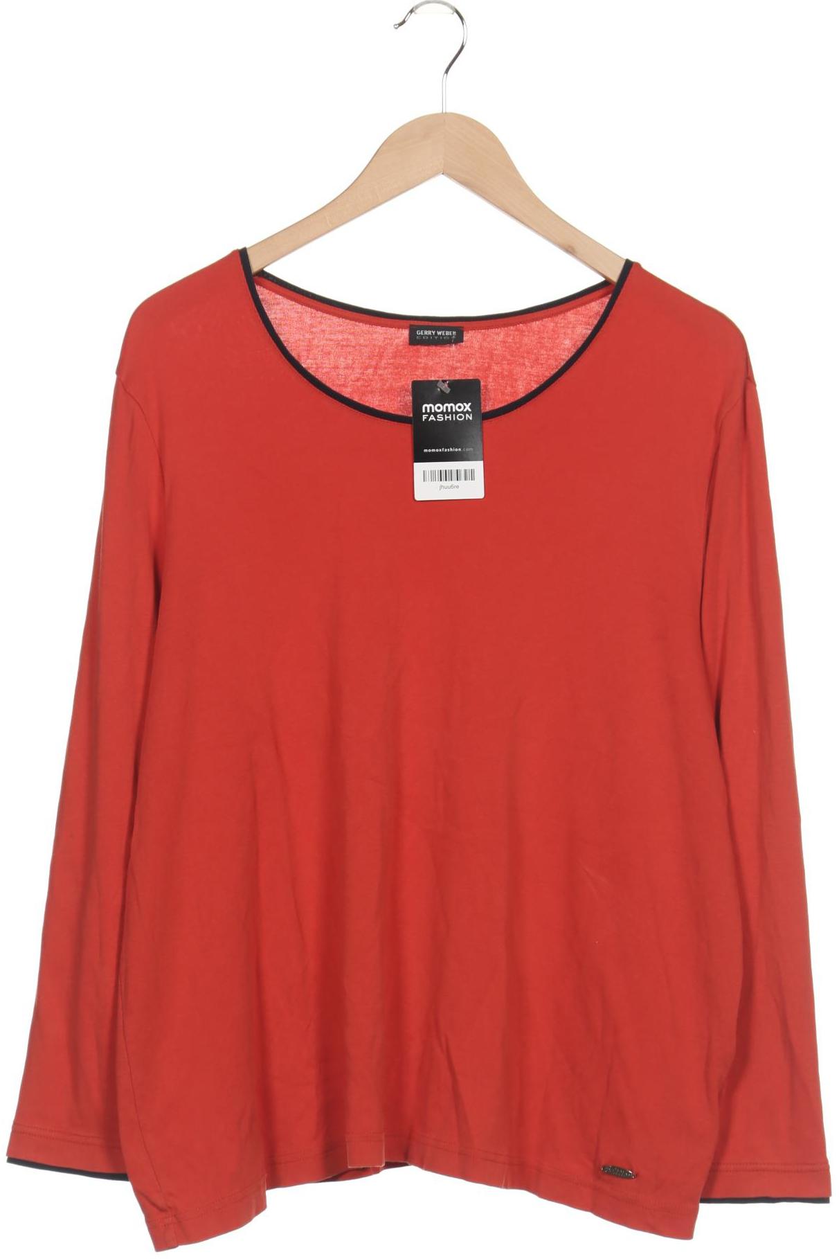 

Gerry Weber Damen Langarmshirt, rot, Gr. 48
