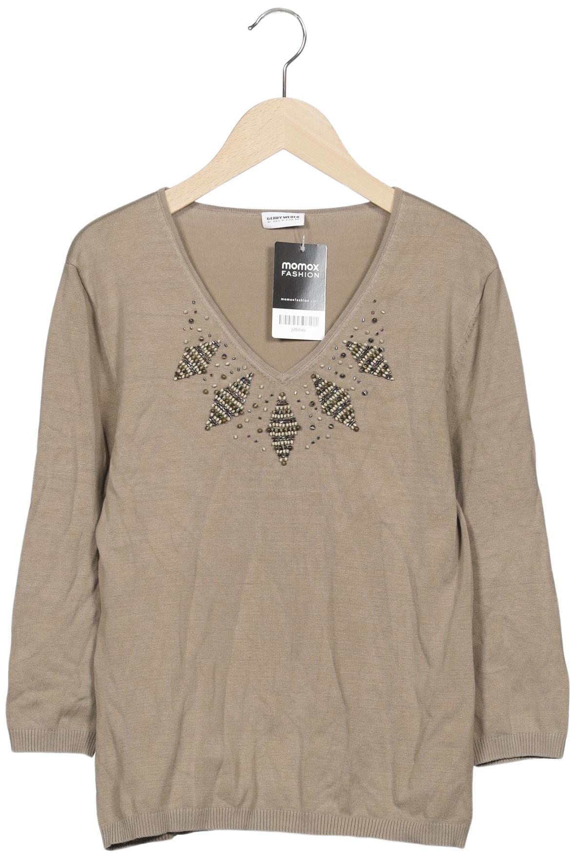 

Gerry Weber Damen Pullover, beige, Gr. 36