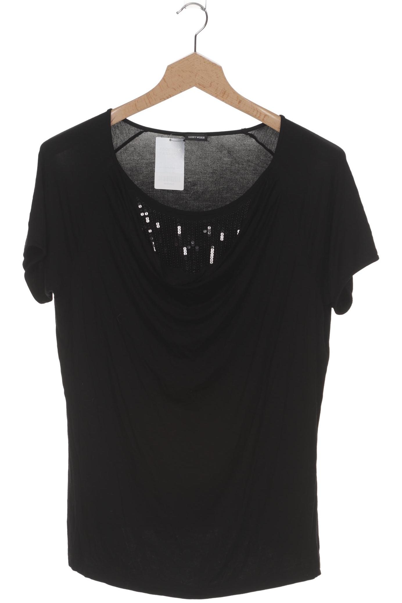 

Gerry Weber Damen T-Shirt, schwarz, Gr. 48