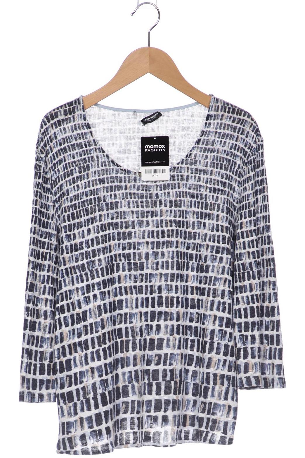 

Gerry Weber Damen Langarmshirt, blau, Gr. 42