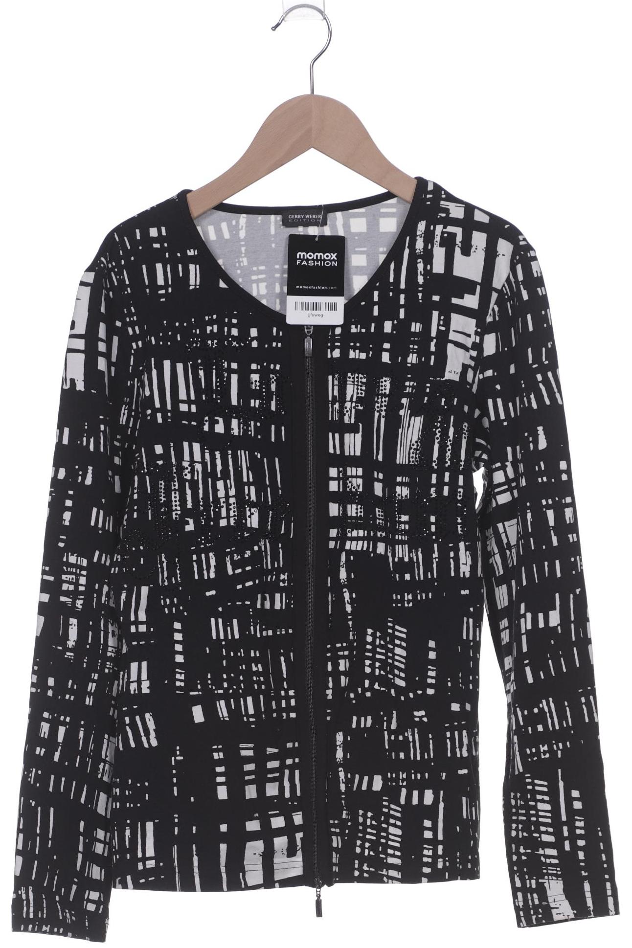 

Gerry Weber Damen Langarmshirt, schwarz, Gr. 38