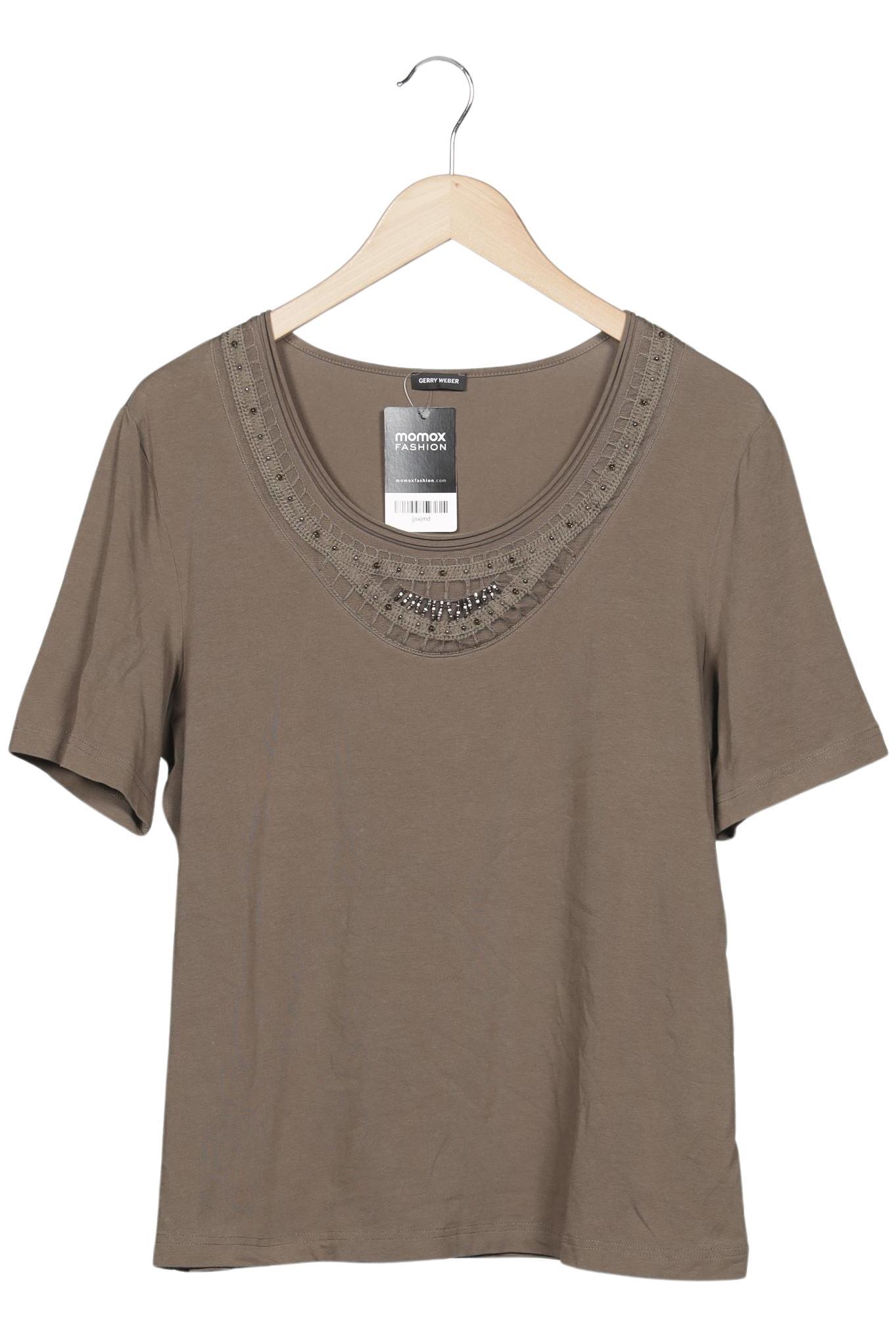 

Gerry Weber Damen T-Shirt, braun, Gr. 44