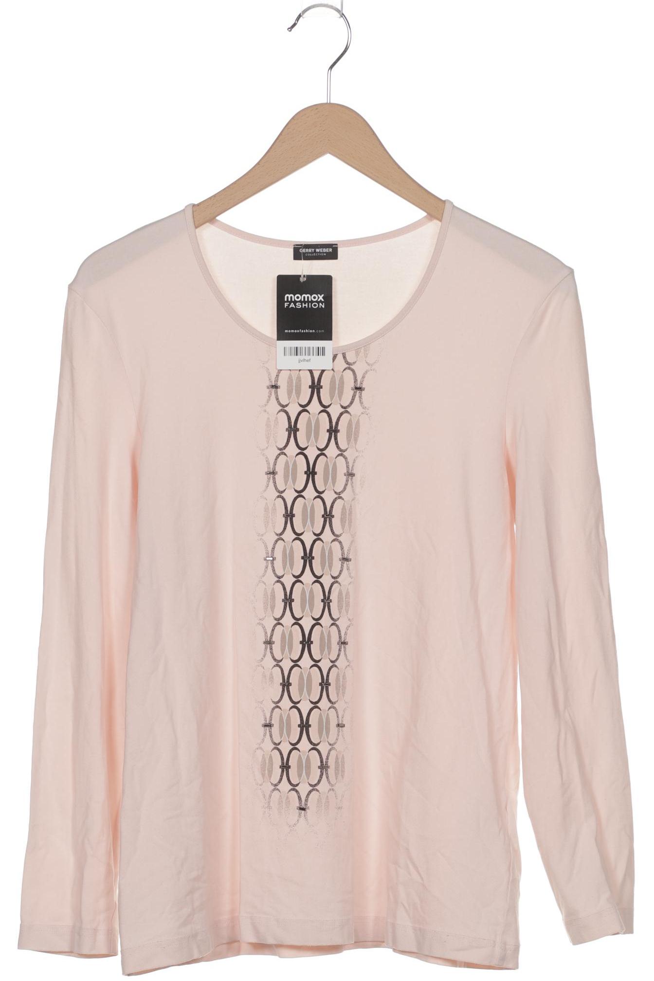 

Gerry Weber Damen Langarmshirt, pink, Gr. 44