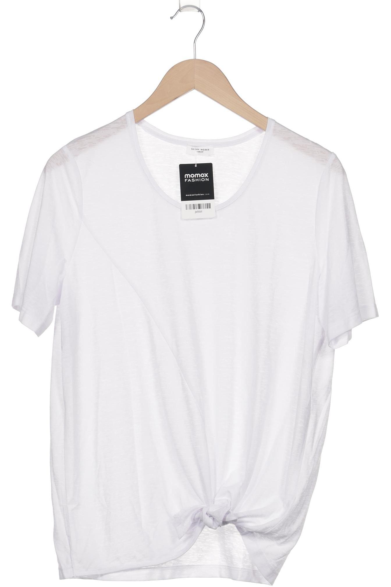 

Gerry Weber Damen T-Shirt, weiß, Gr. 42