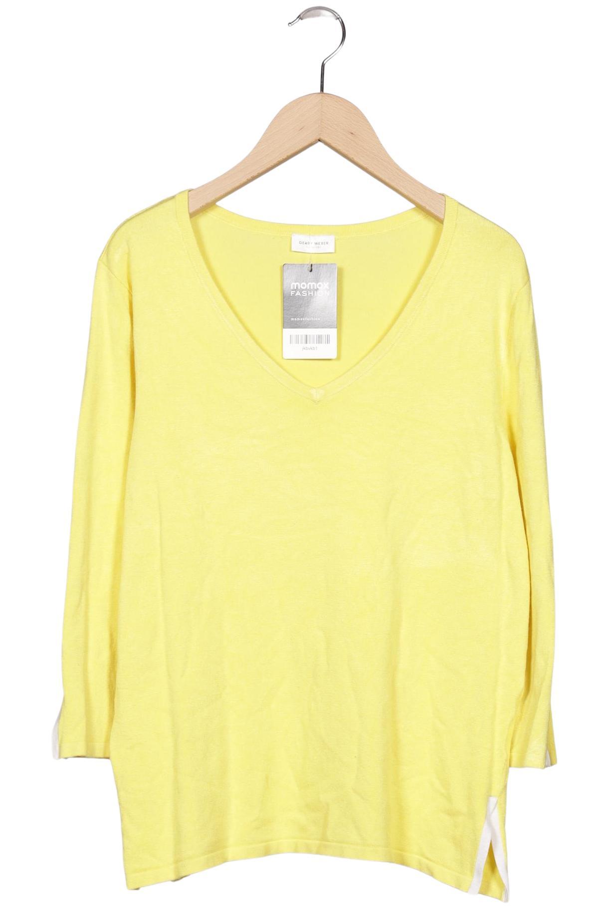 

Gerry Weber Damen Pullover, gelb, Gr. 38