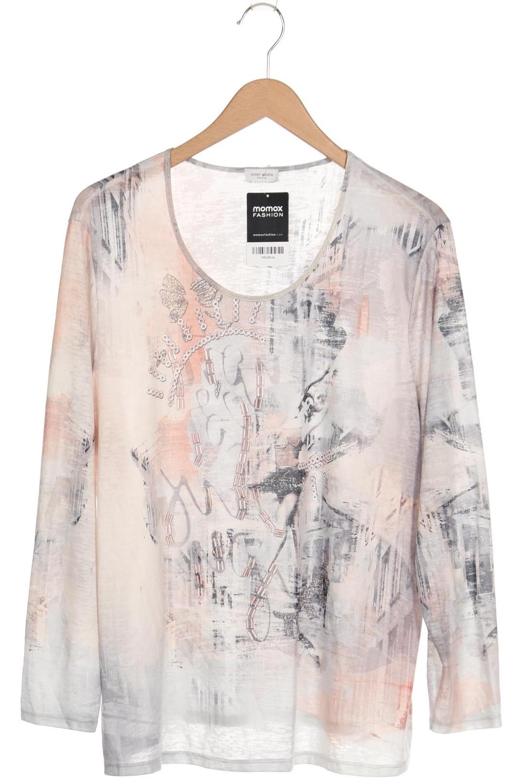 

Gerry Weber Damen Langarmshirt, grau, Gr. 48