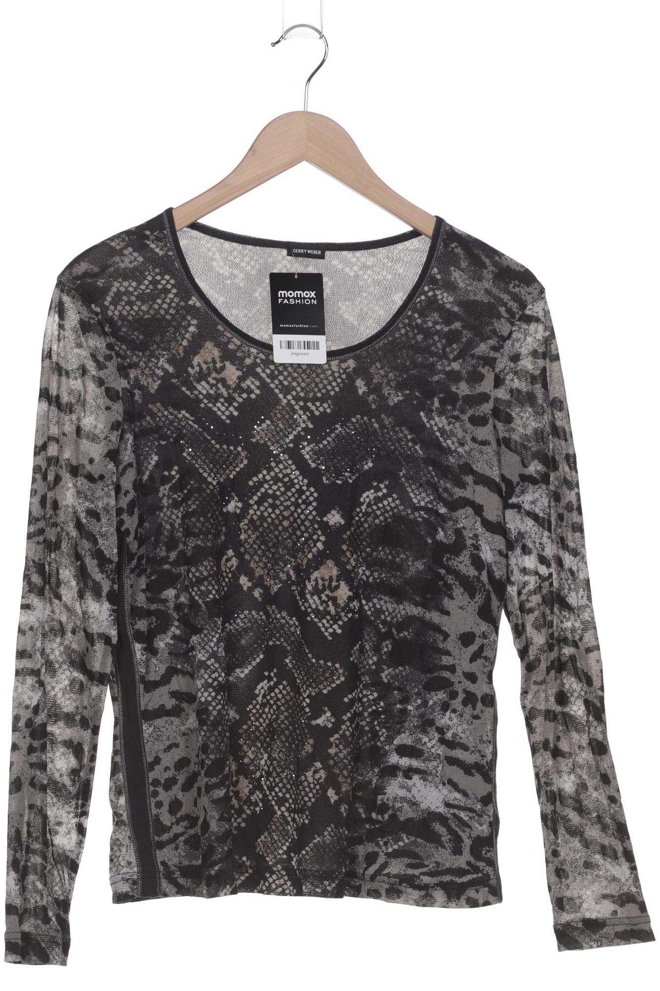 

Gerry Weber Damen Langarmshirt, schwarz, Gr. 42