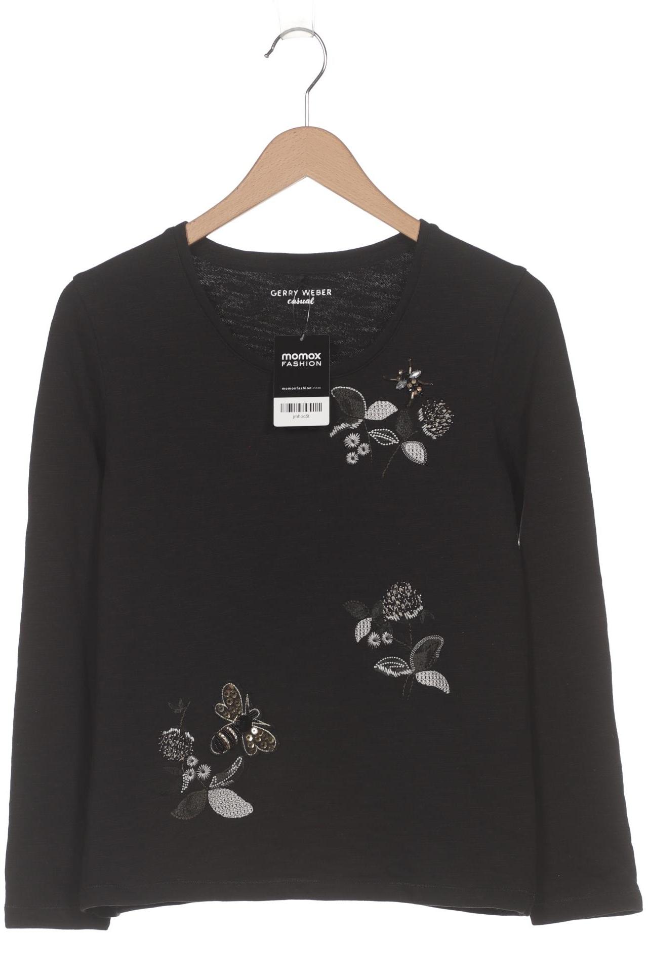 

Gerry Weber Damen Sweatshirt, schwarz, Gr. 36