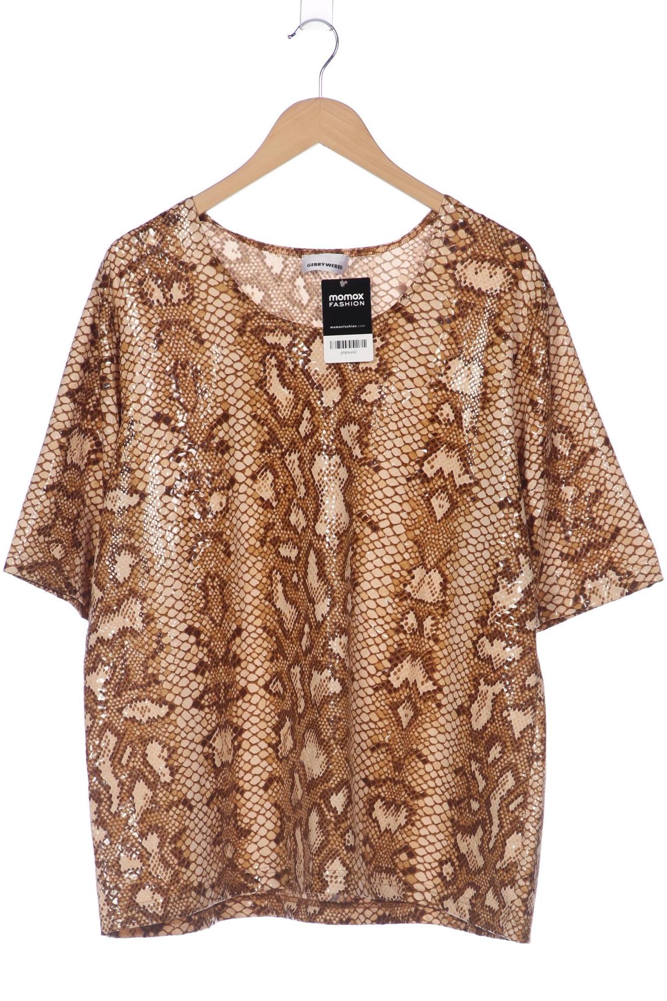 

Gerry Weber Damen T-Shirt, braun, Gr. 48
