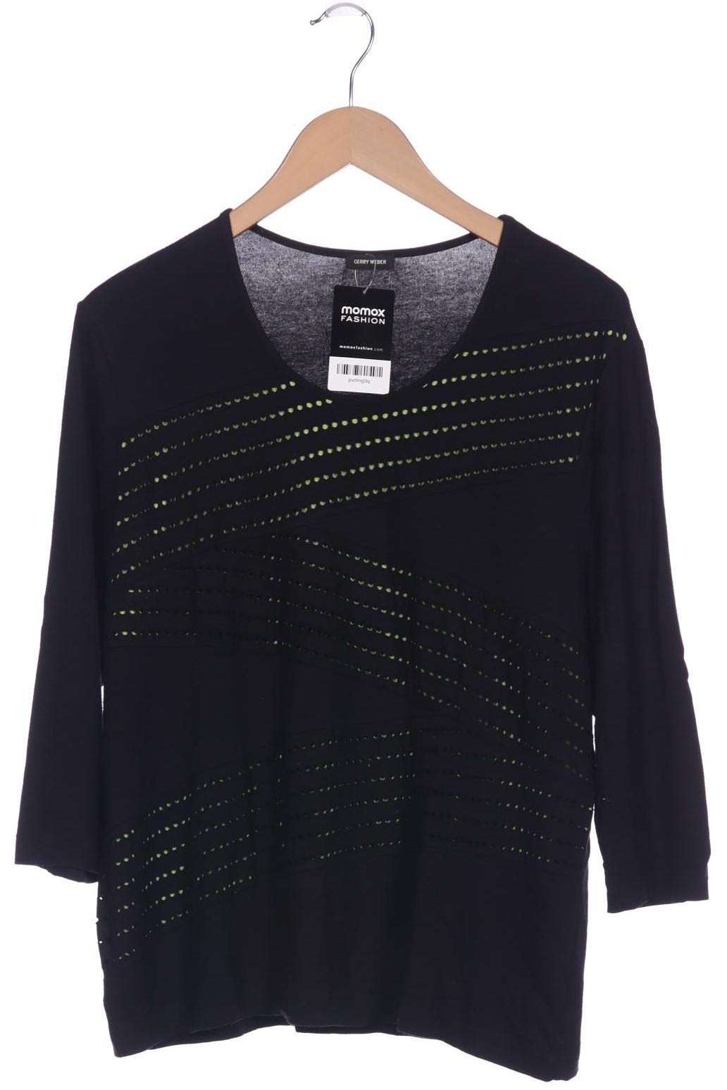 

Gerry Weber Damen Langarmshirt, schwarz, Gr. 48