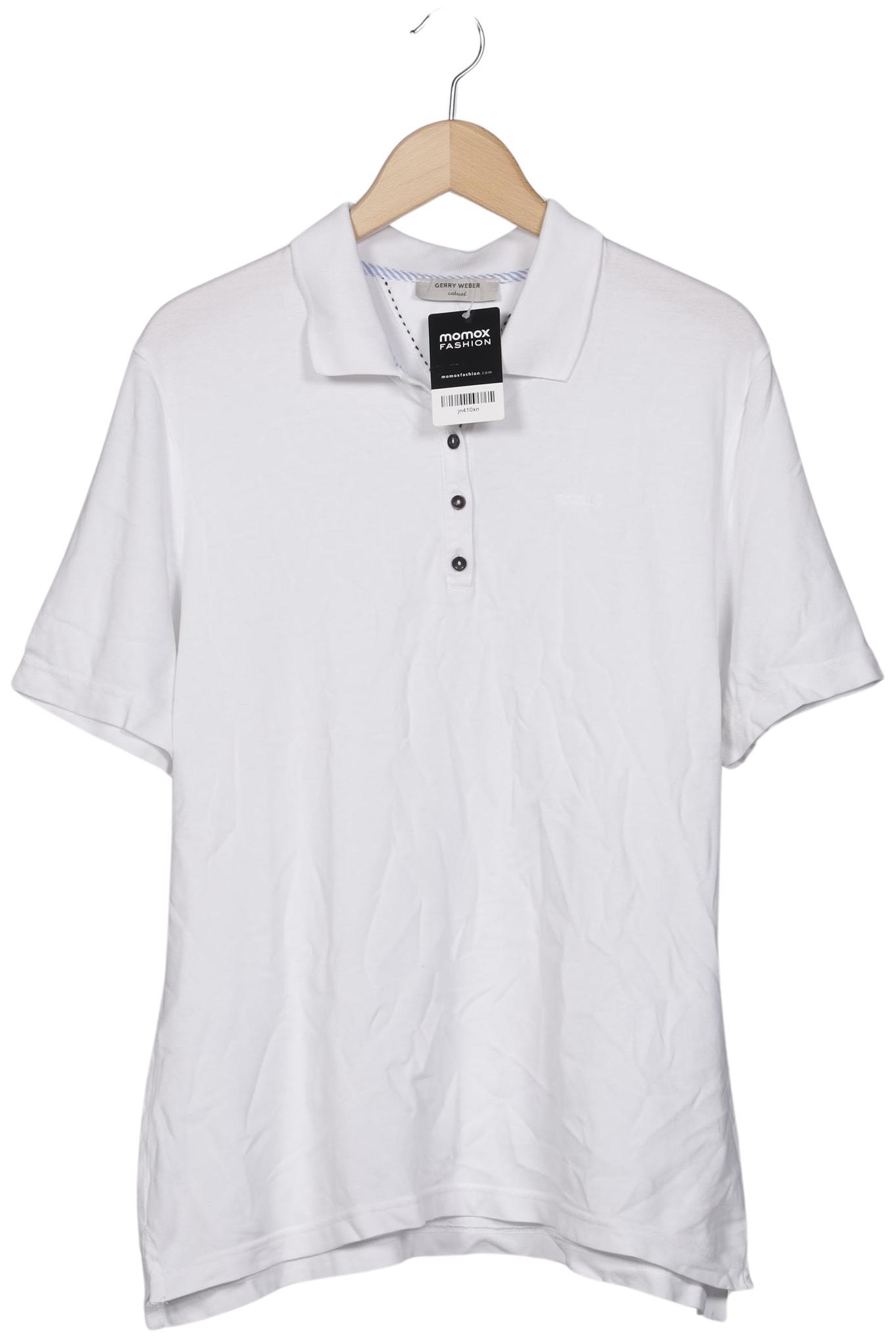 

Gerry Weber Damen Poloshirt, weiß, Gr. 44