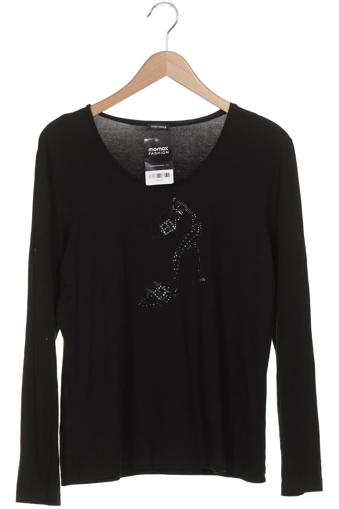 

Gerry Weber Damen Langarmshirt, schwarz, Gr. 42