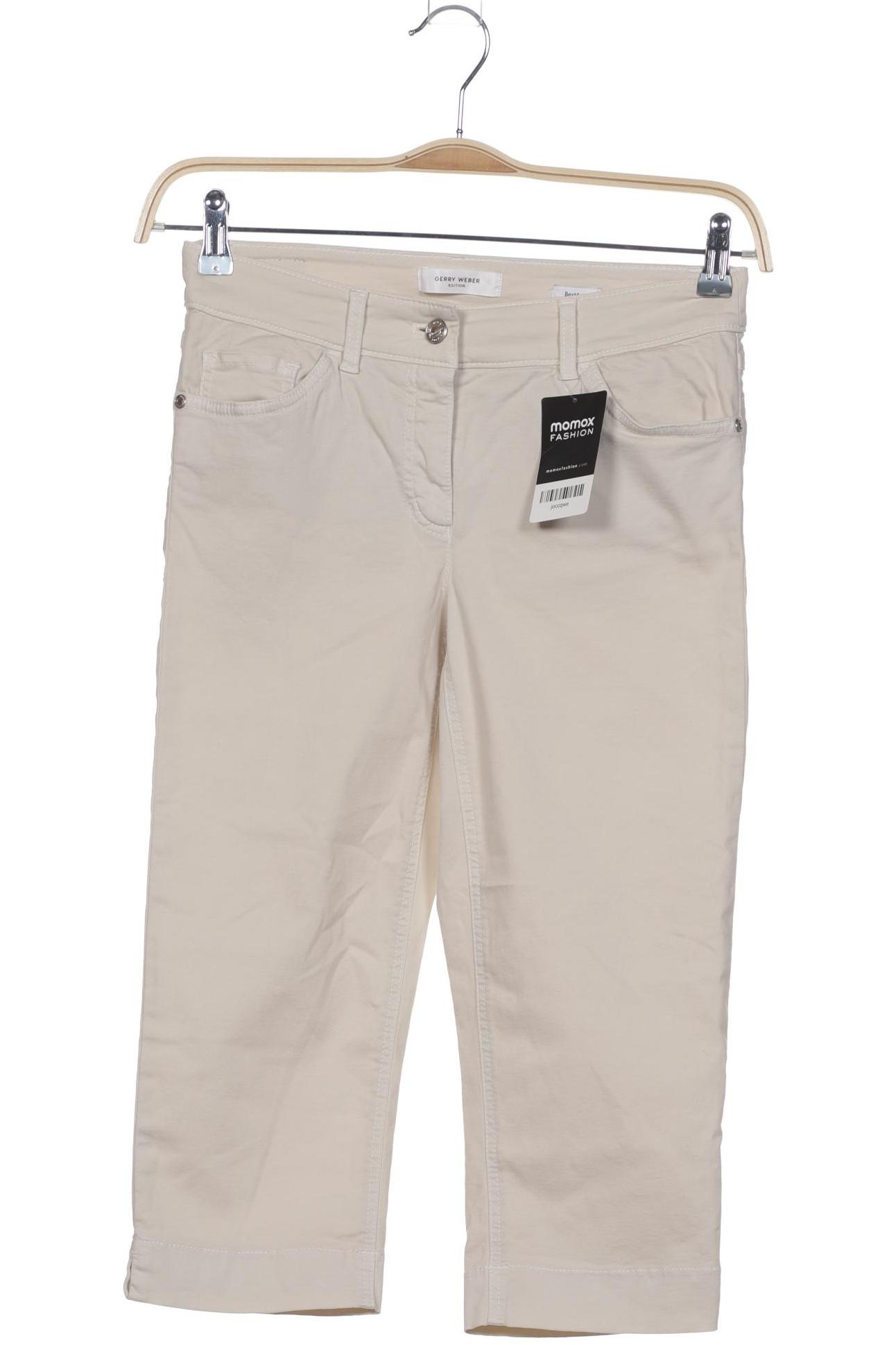 

Gerry Weber Damen Stoffhose, cremeweiß, Gr. 36