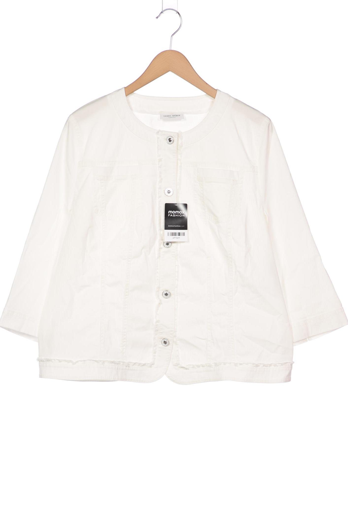 

Gerry Weber Damen Jacke, weiß, Gr. 46