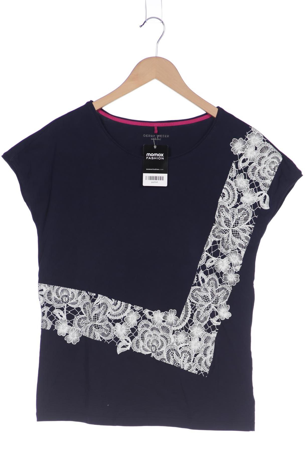 

Gerry Weber Damen T-Shirt, marineblau, Gr. 44