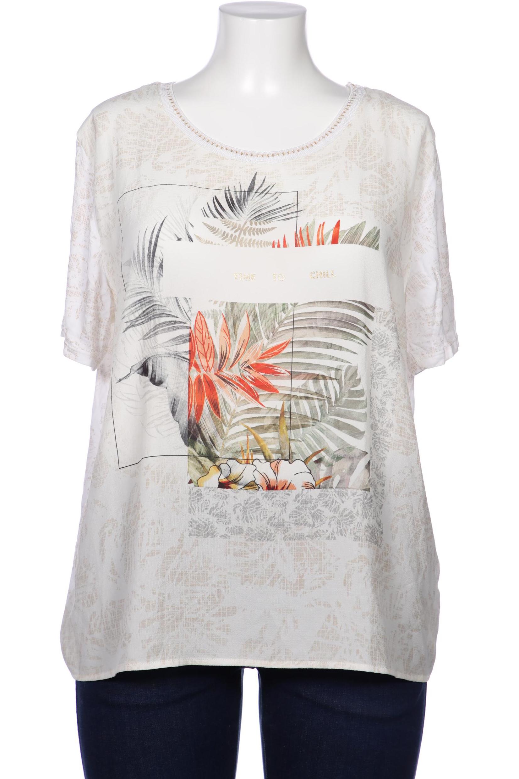

Gerry Weber Damen Bluse, weiß, Gr. 48