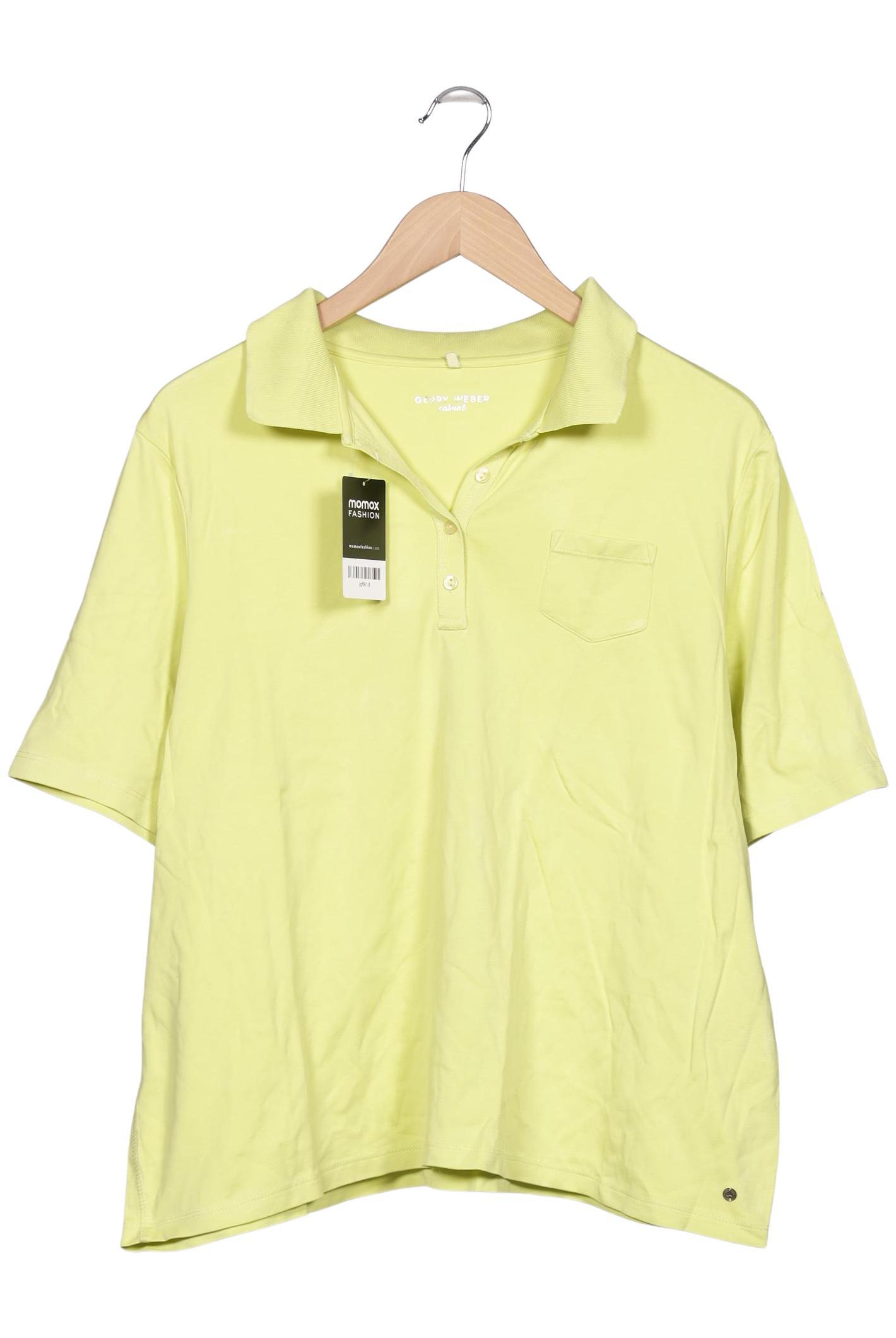 

Gerry Weber Damen Poloshirt, hellgrün, Gr. 48