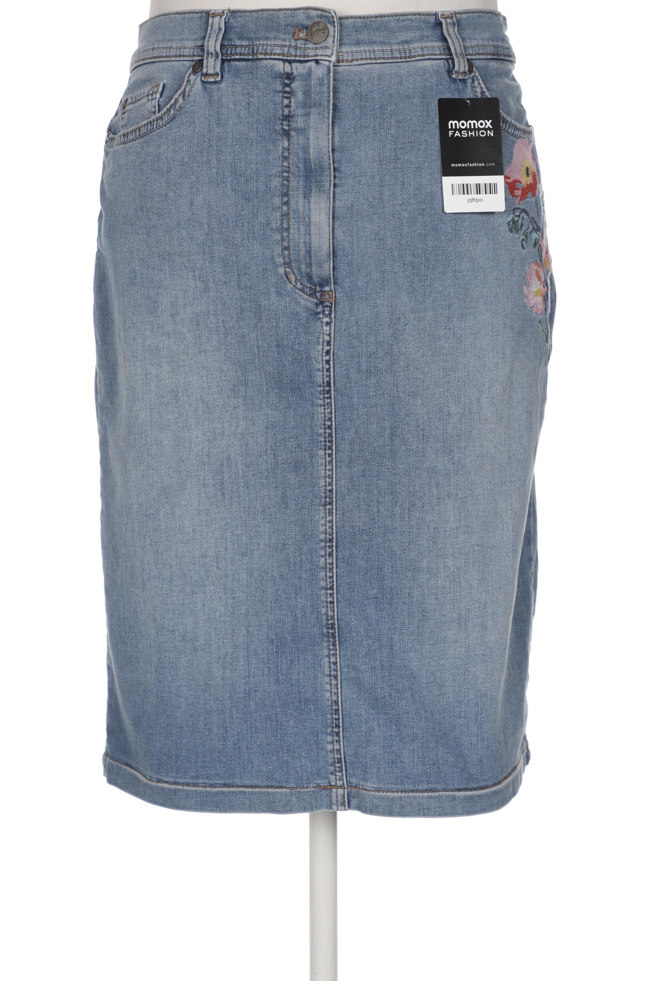 

Gerry Weber Damen Rock, blau, Gr. 33