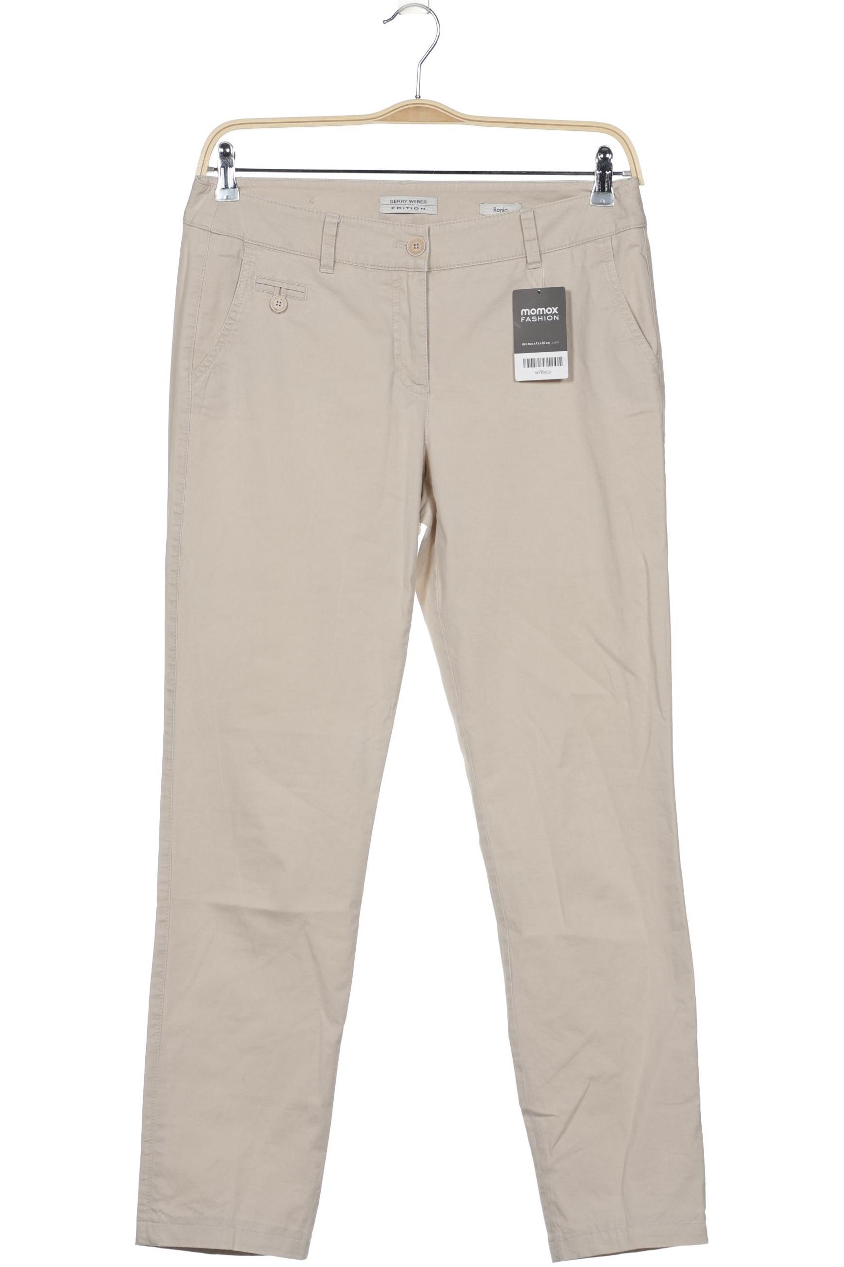 

Gerry Weber Damen Stoffhose, cremeweiß