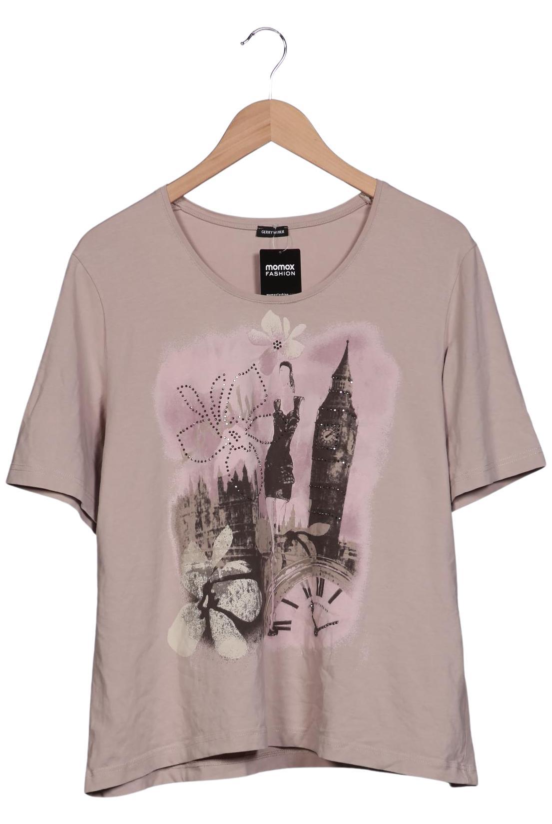 

Gerry Weber Damen T-Shirt, beige, Gr. 48