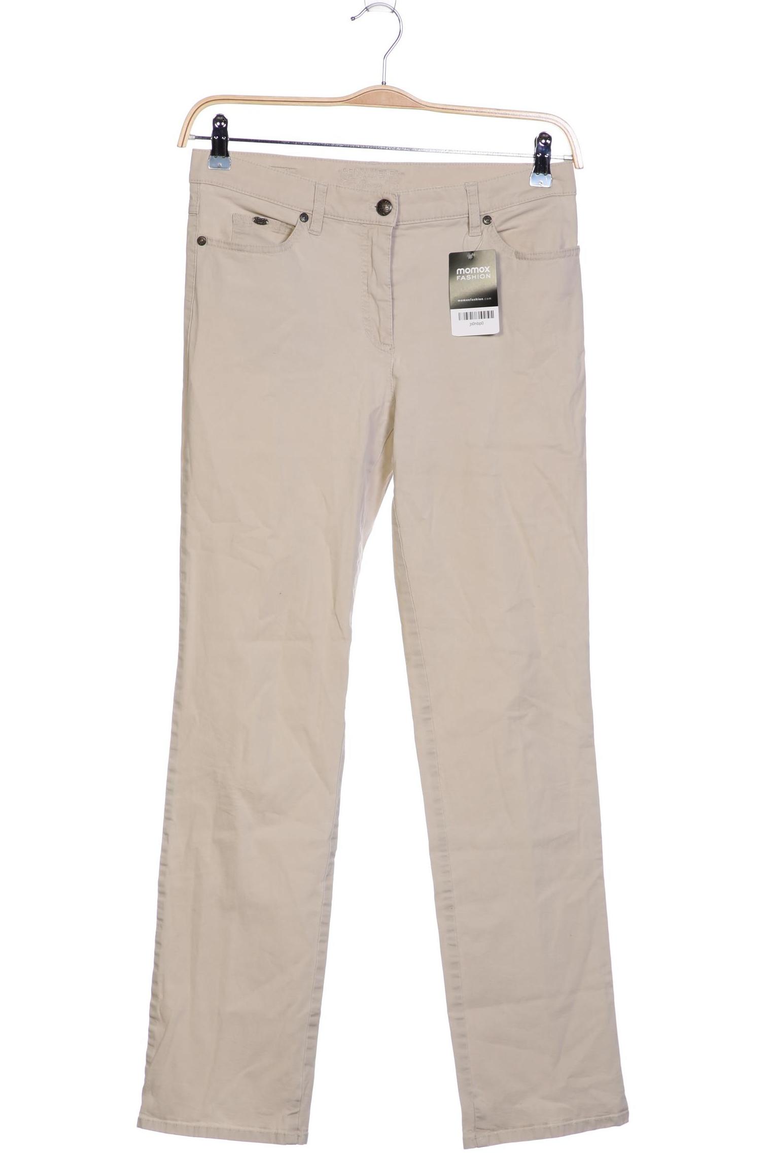 

Gerry Weber Damen Stoffhose, beige, Gr. 38