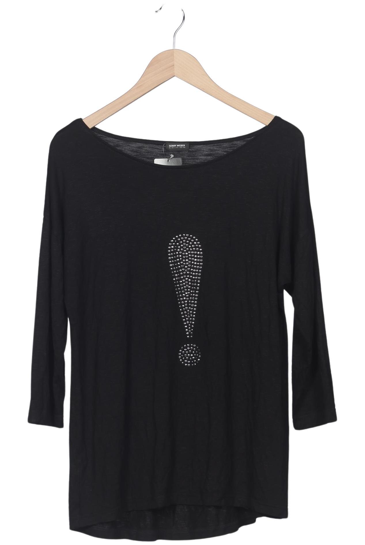 

Gerry Weber Damen Langarmshirt, schwarz, Gr. 44