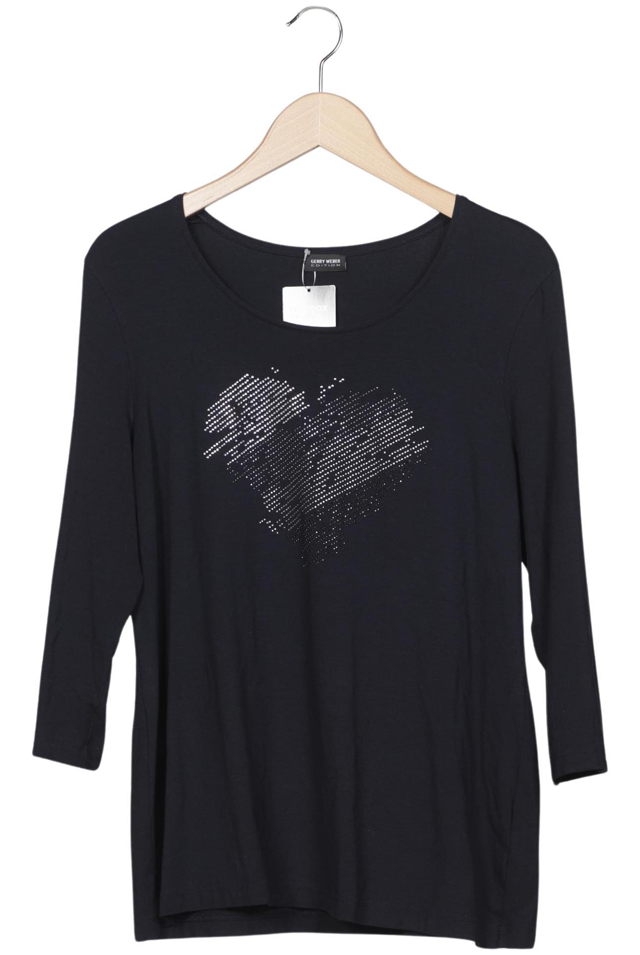 

Gerry Weber Damen Langarmshirt, marineblau, Gr. 44