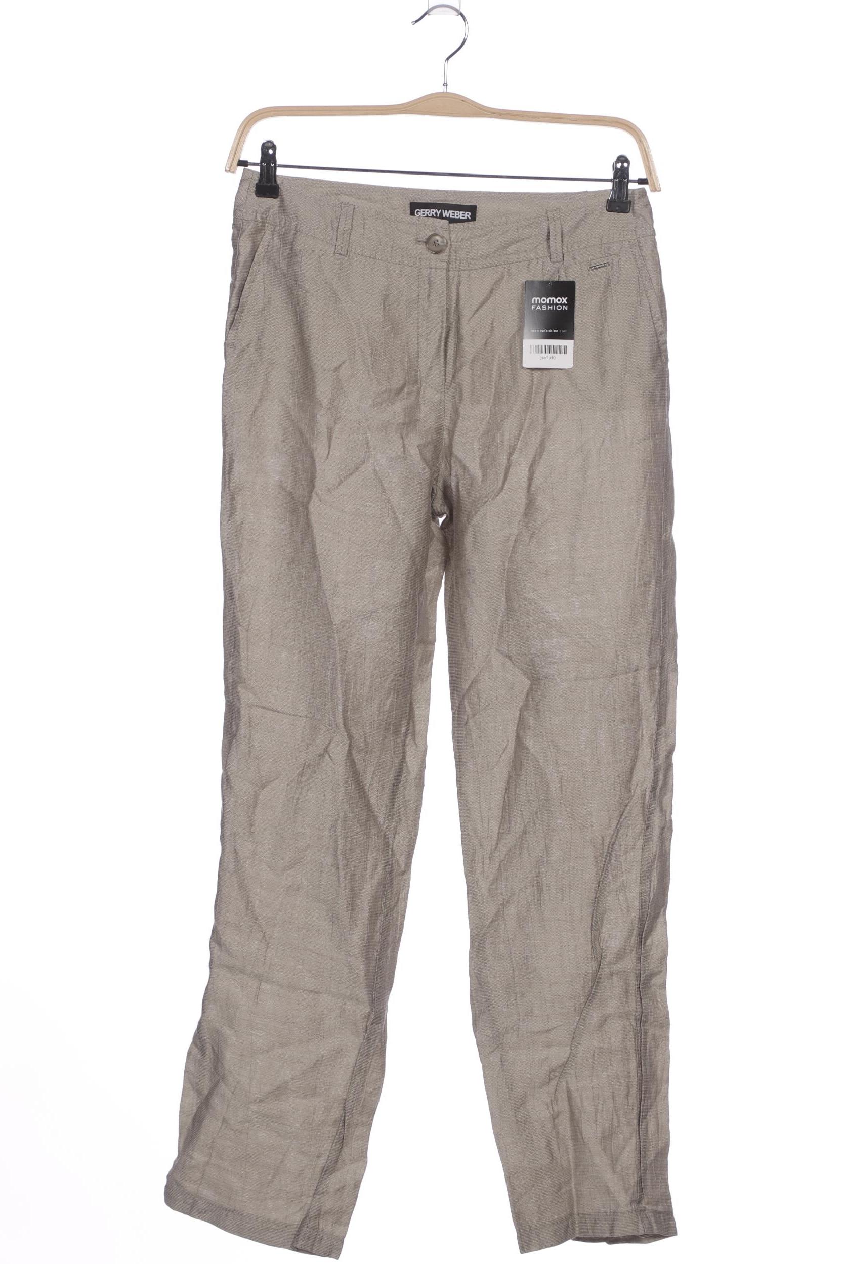 

Gerry Weber Damen Stoffhose, beige, Gr. 40