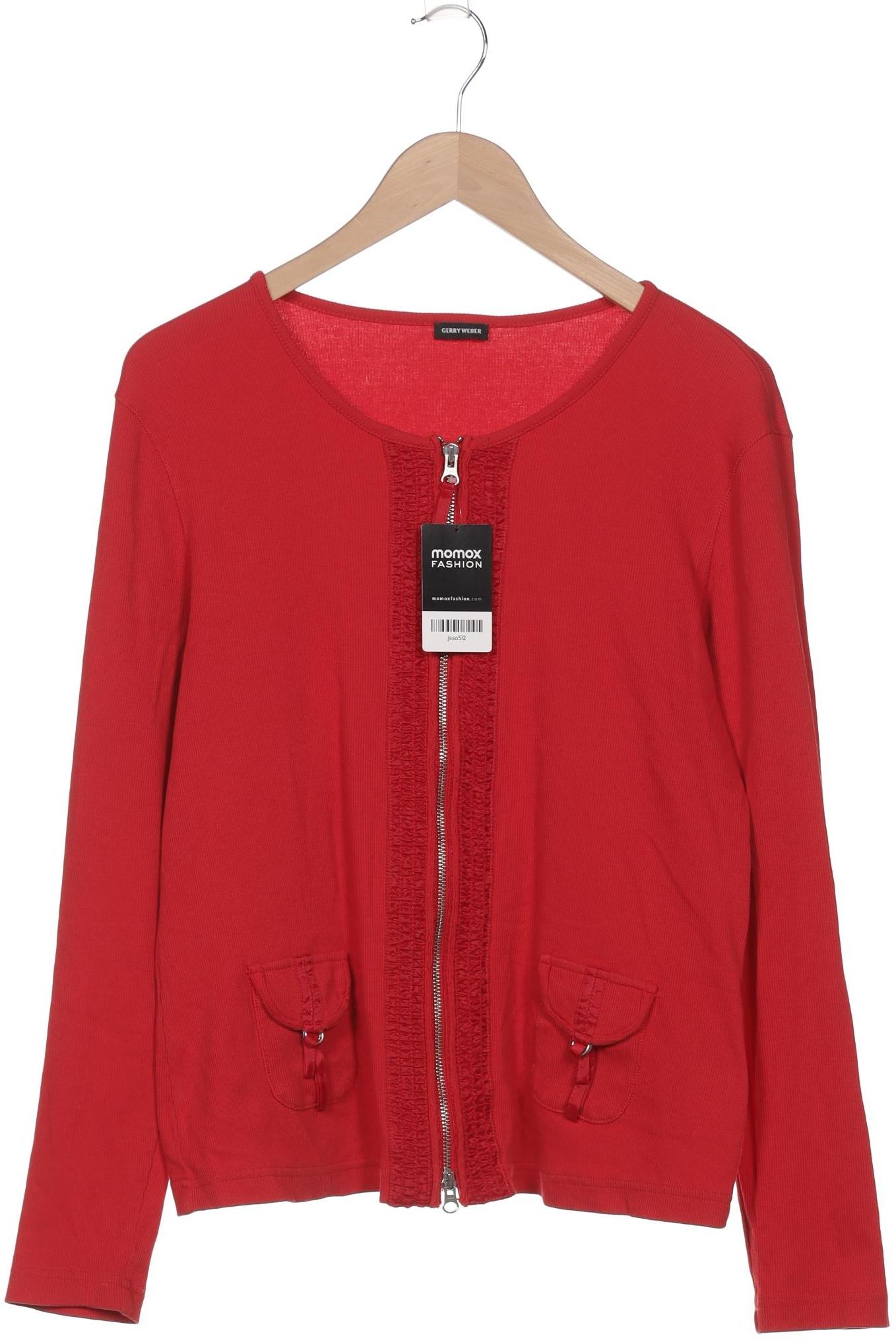 

Gerry Weber Damen Strickjacke, rot, Gr. 42
