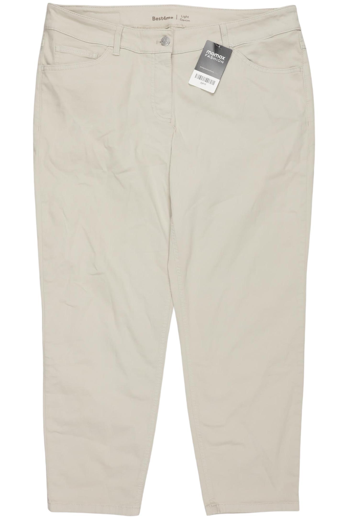 

Gerry Weber Damen Stoffhose, beige, Gr. 46