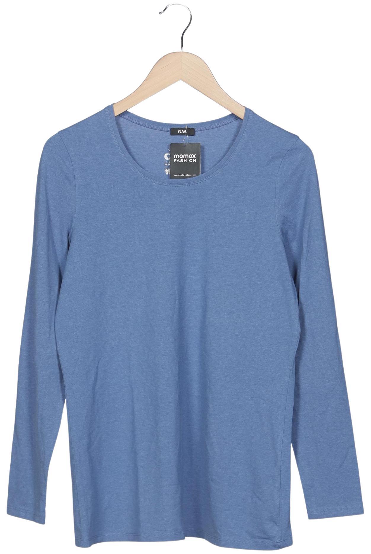 

Gerry Weber Damen Langarmshirt, blau, Gr. 42