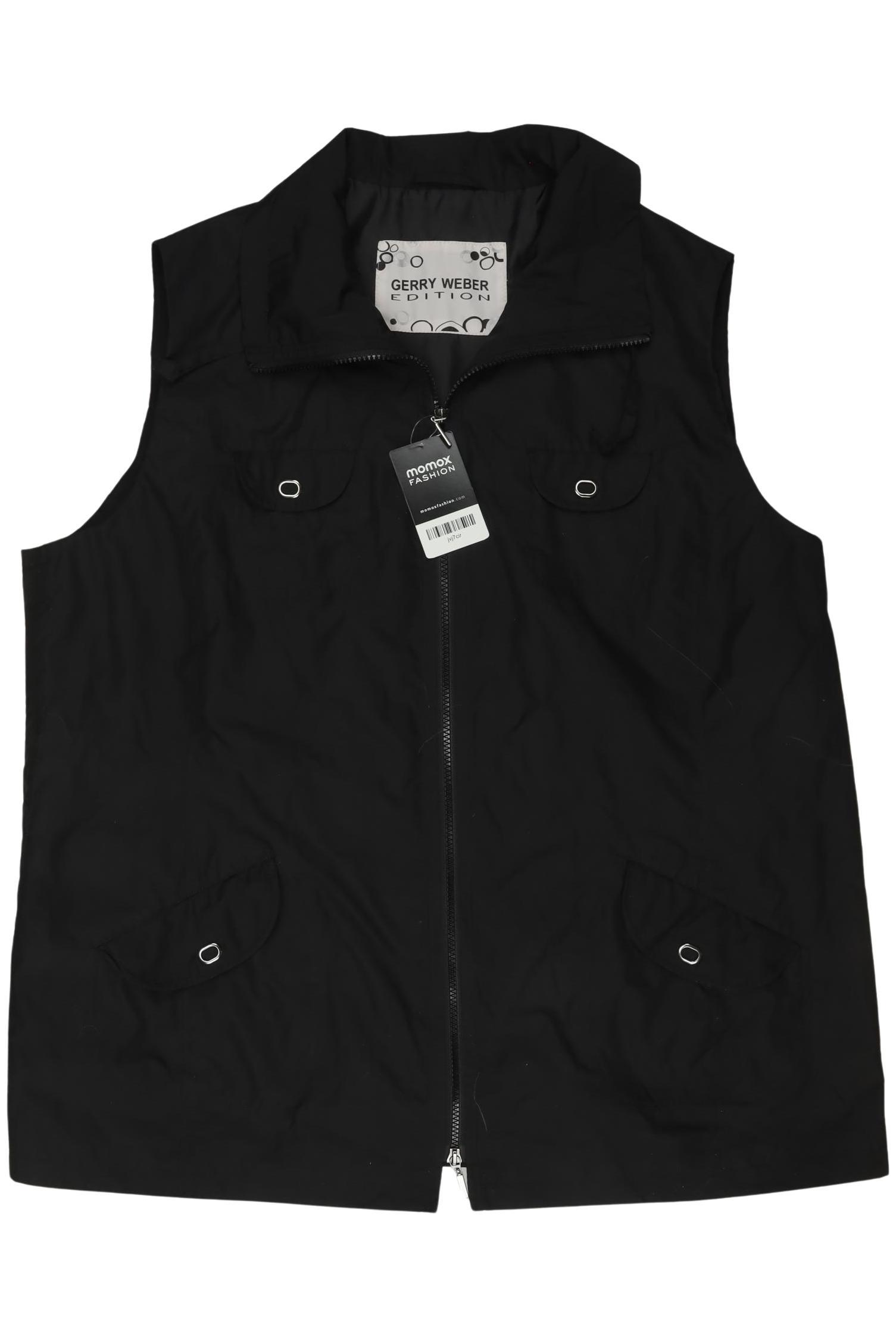 

Gerry Weber Damen Weste, schwarz, Gr. 48