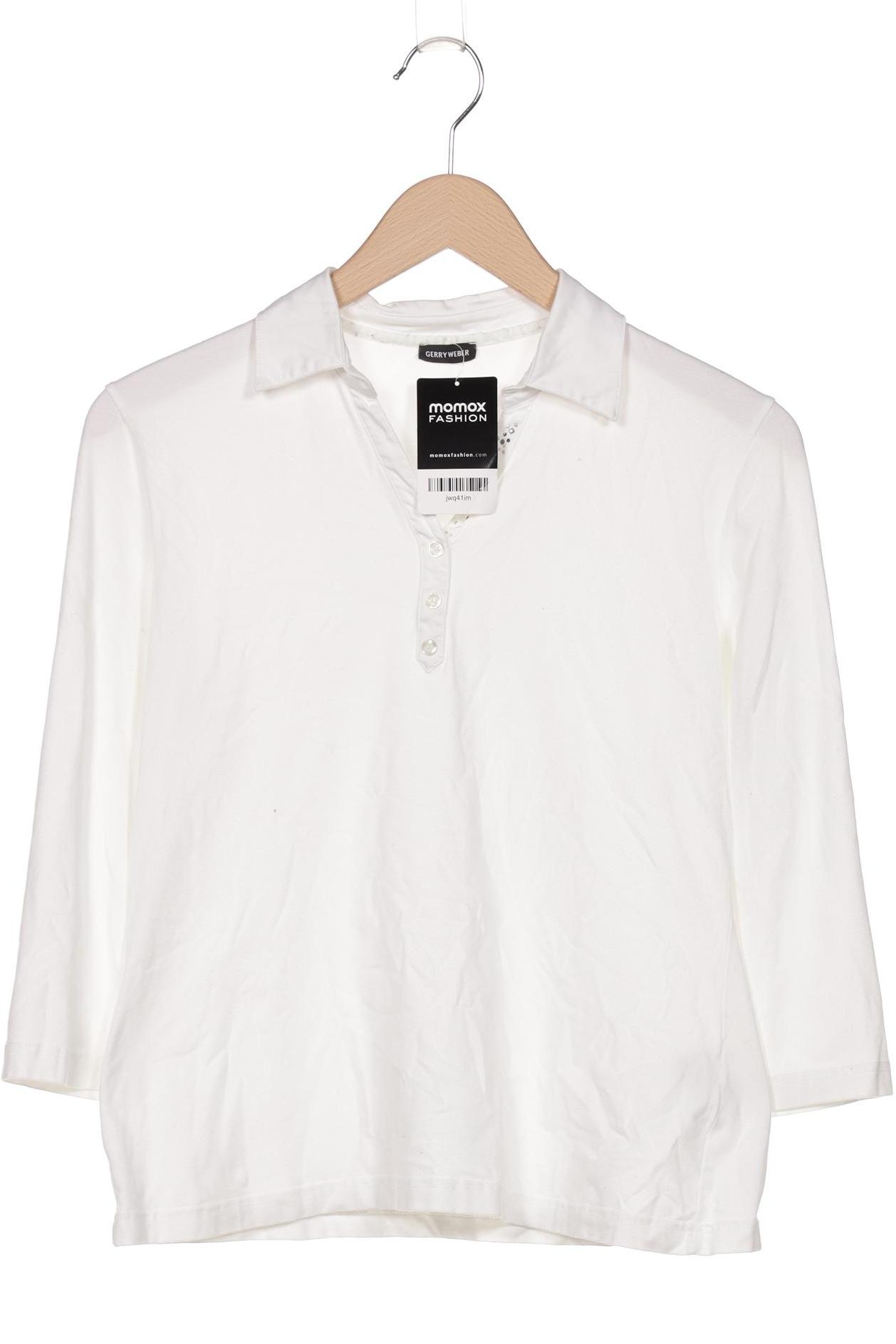 

Gerry Weber Damen Poloshirt, weiß, Gr. 40