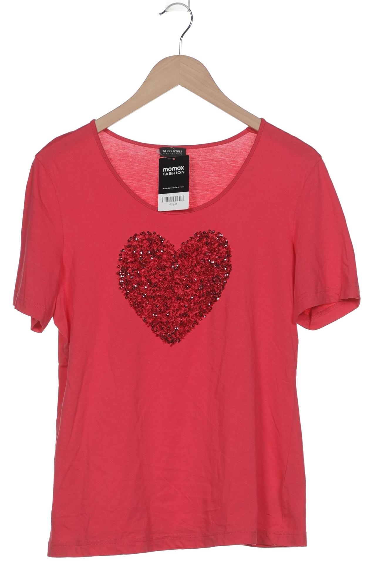 

Gerry Weber Damen T-Shirt, pink, Gr. 42