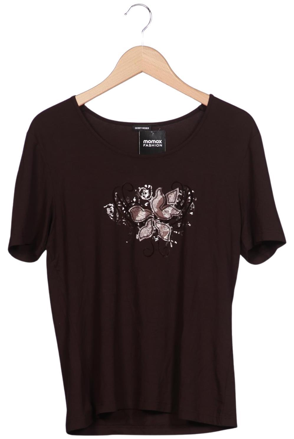 

Gerry Weber Damen T-Shirt, braun, Gr. 40