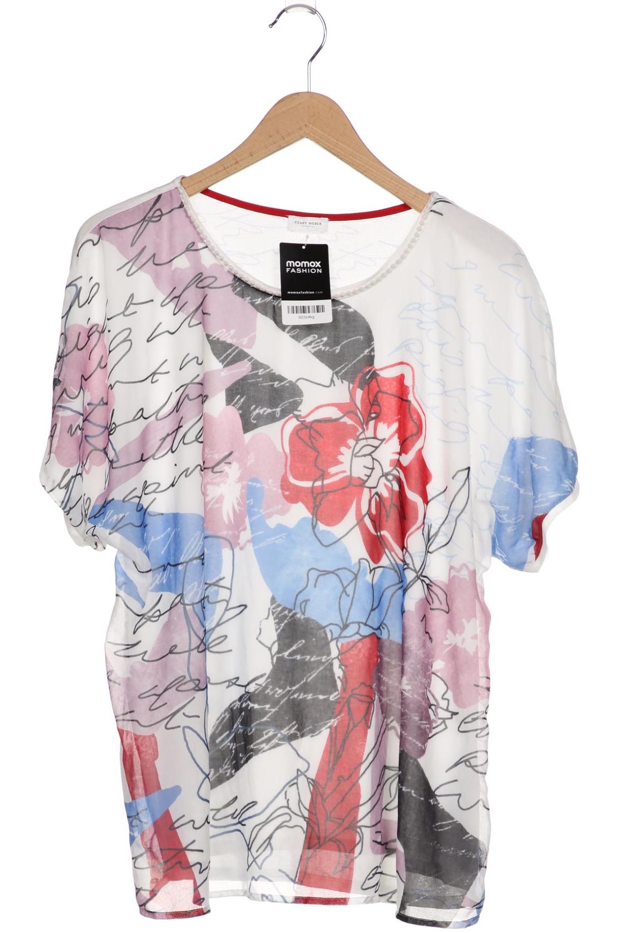 

Gerry Weber Damen T-Shirt, weiß, Gr. 48