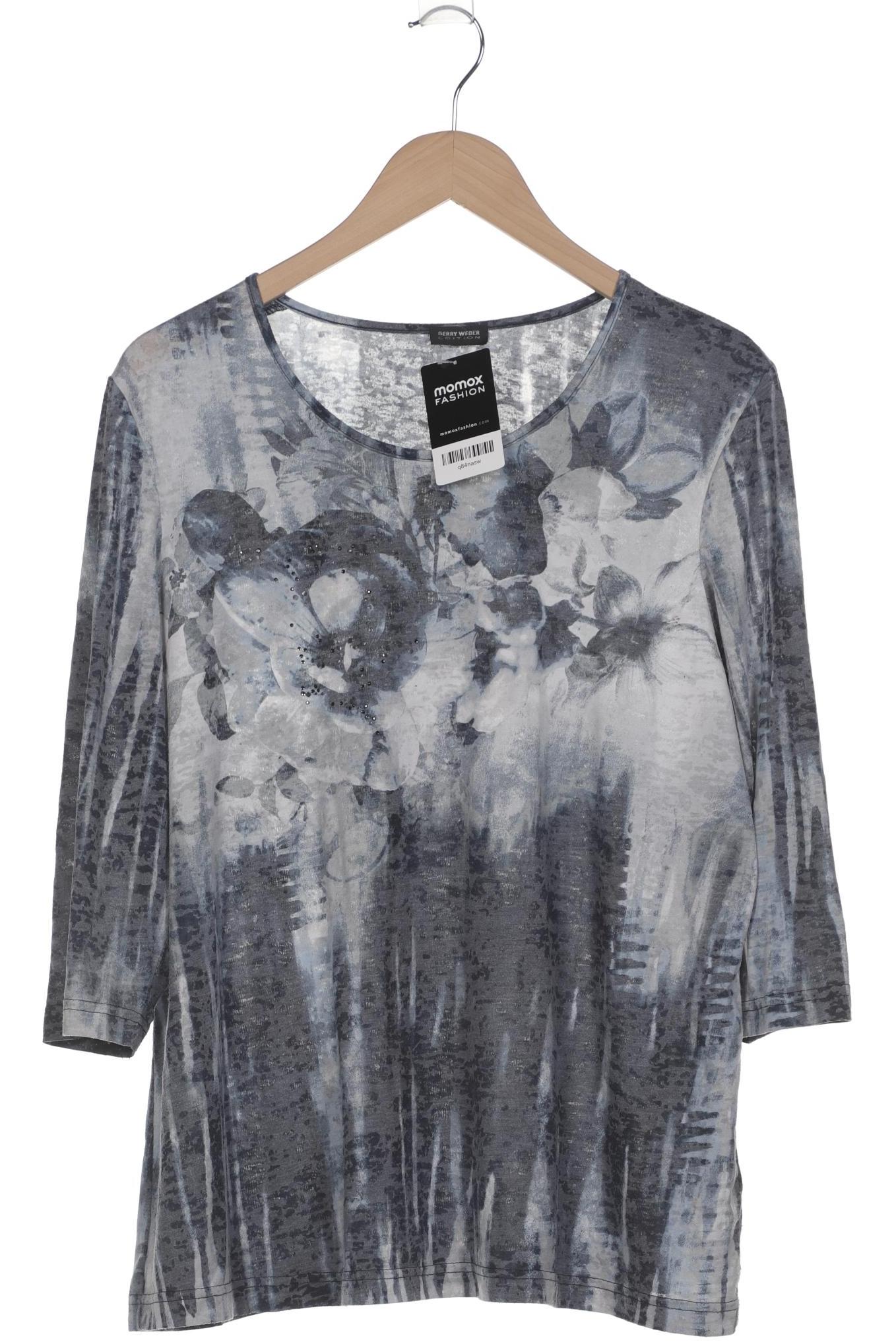 

Gerry Weber Damen Langarmshirt, blau, Gr. 48